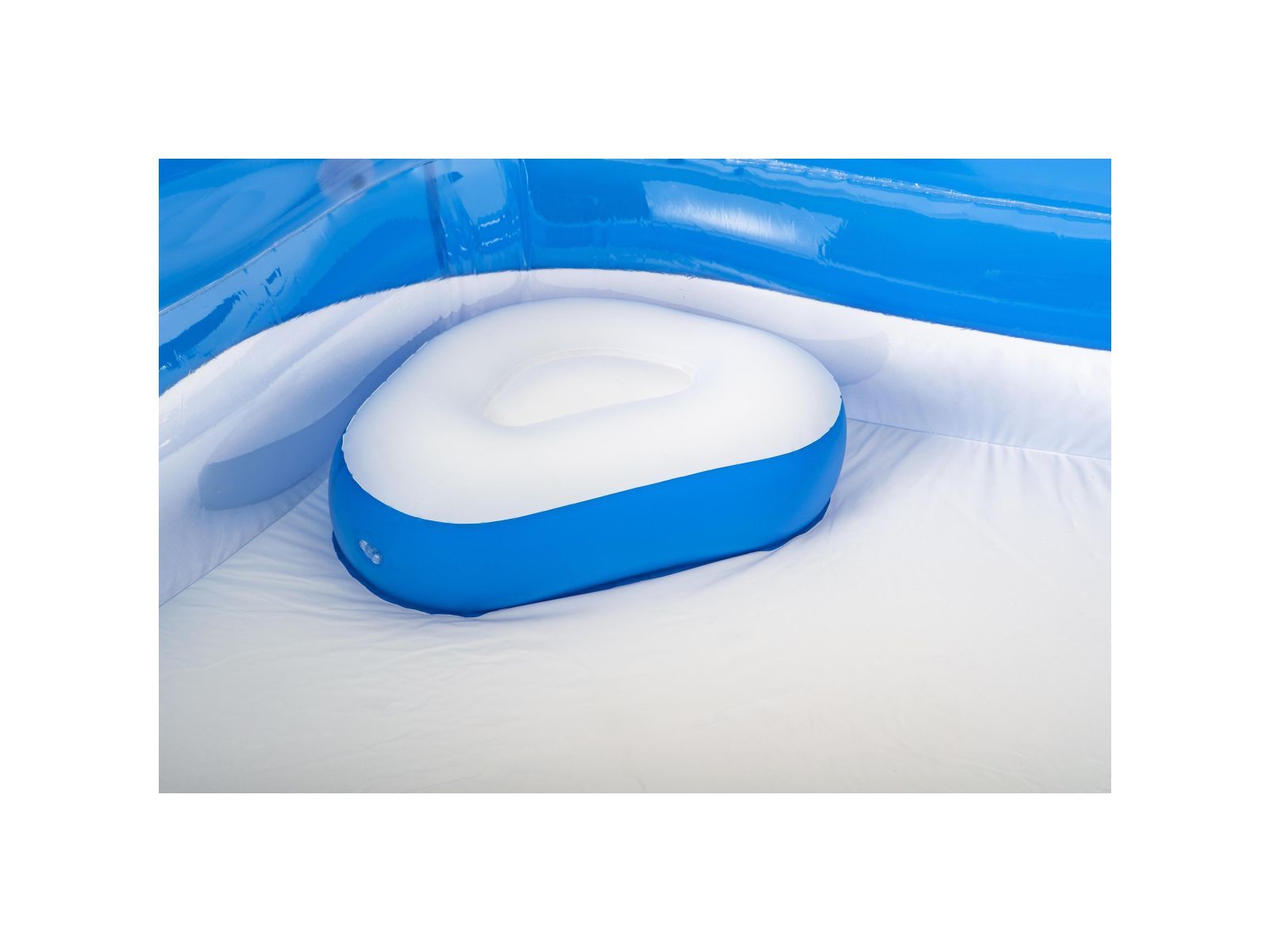 Bestway piscina family pentagono 213x206x69 cm con due sedute, due poggiatesta e due portabicchieri - Bestway