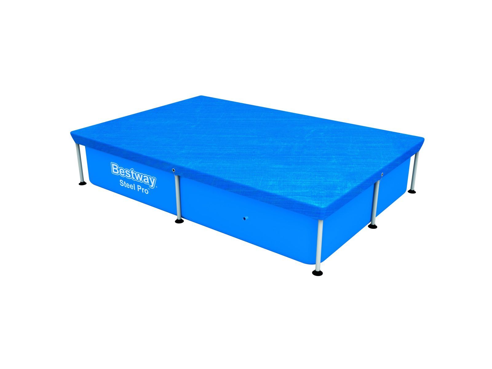 Bestway copripiscina steel pro frame rettangolare 221x150 cm - Bestway