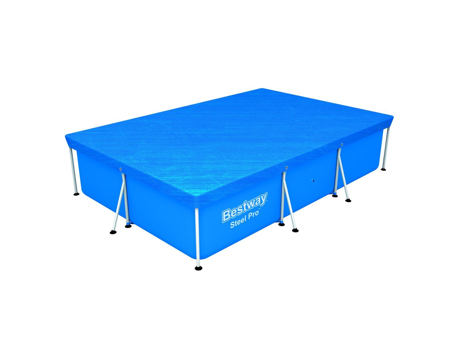 Bestway copripiscina steel pro frame rettangolare 300x201x66 cm - Bestway