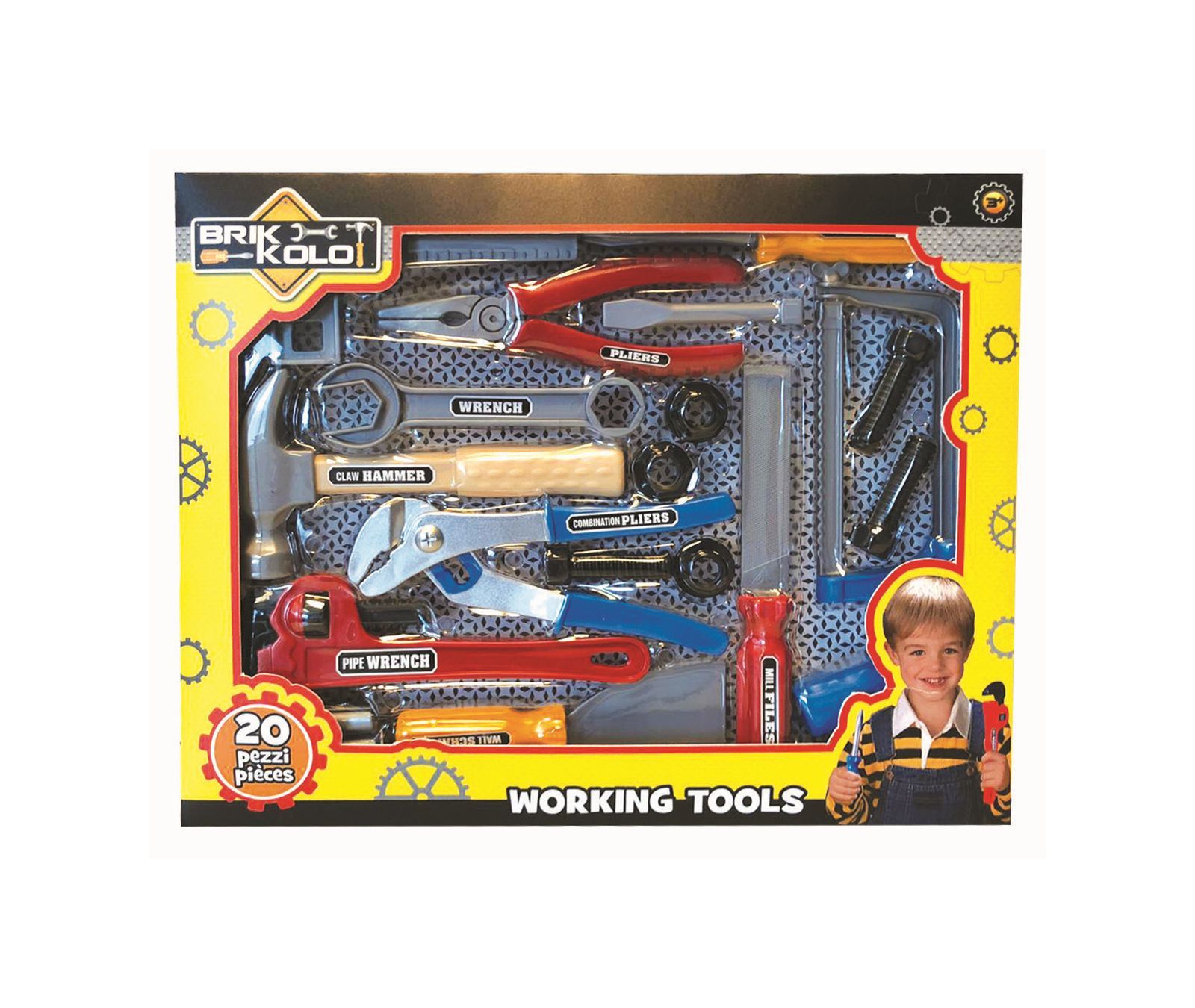Set working tools - BRIKKOLO