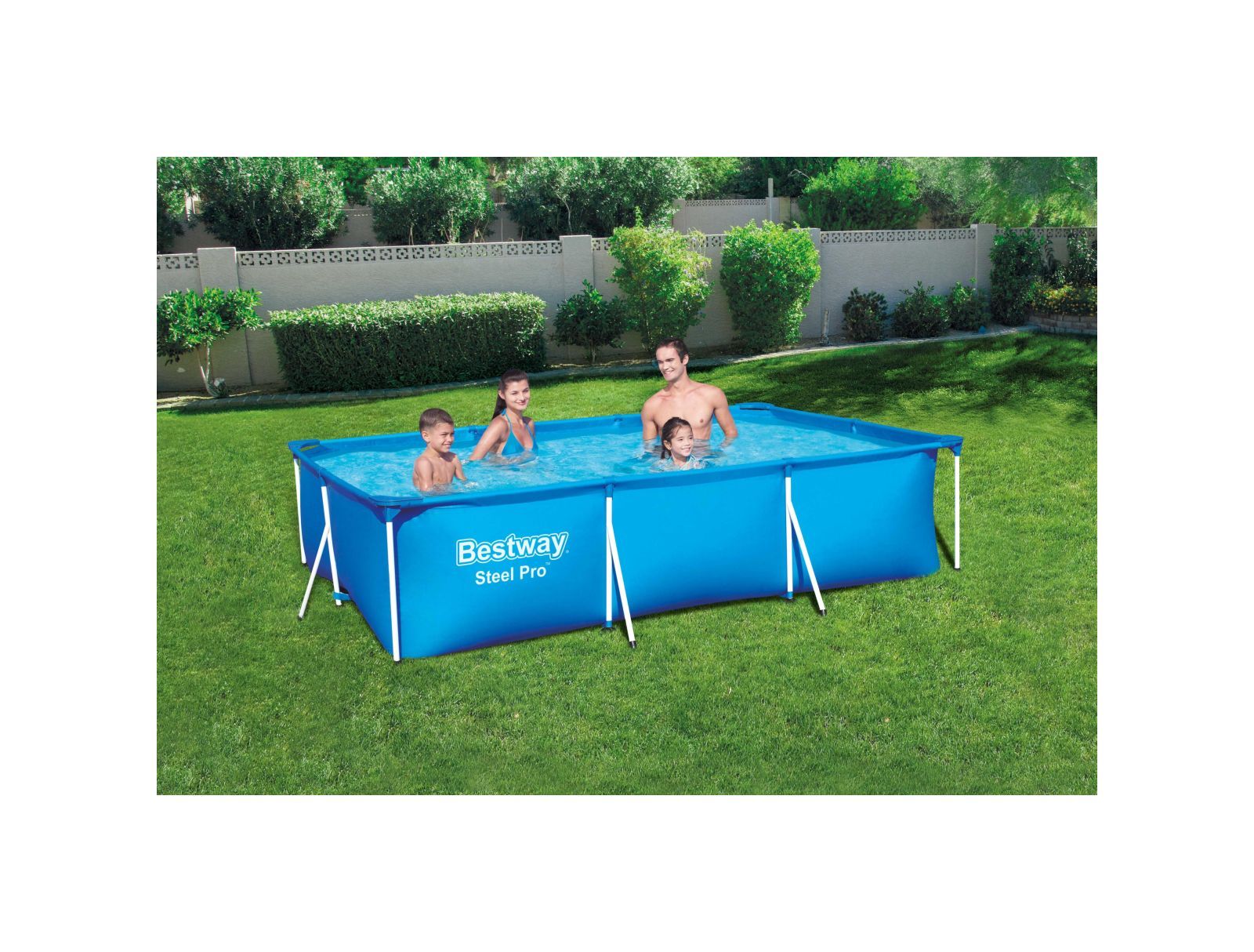 Bestway piscina steel pro frame rettangolare 300x201x66 cm - Bestway