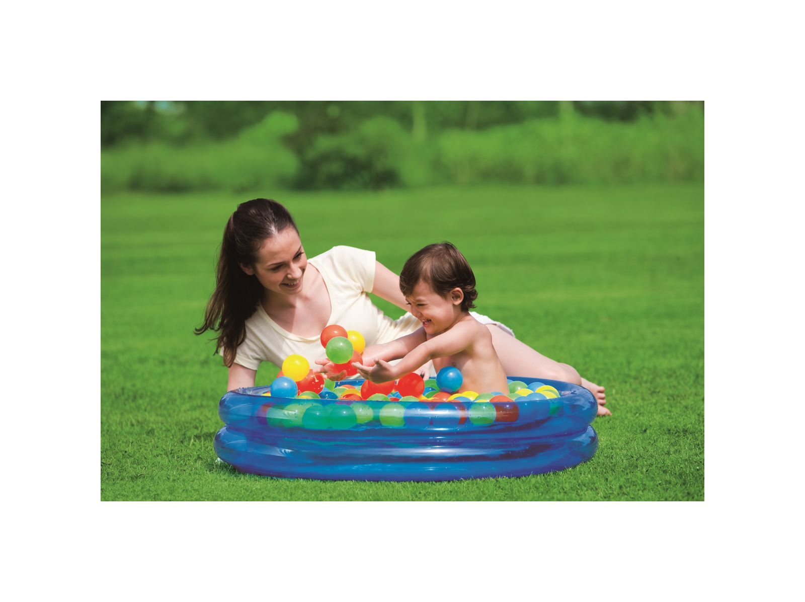 Bestway piscina baby cm. 91x20, include 50 palline - Bestway