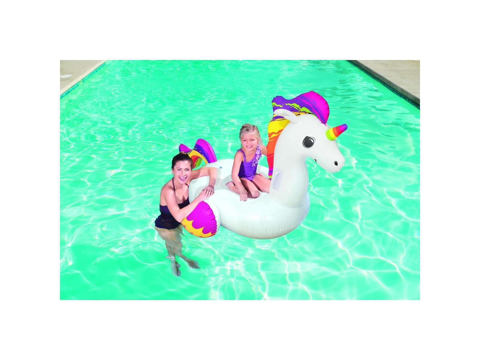 Bestway cavalcabile unicorno fantasy 150x117 cm - Bestway