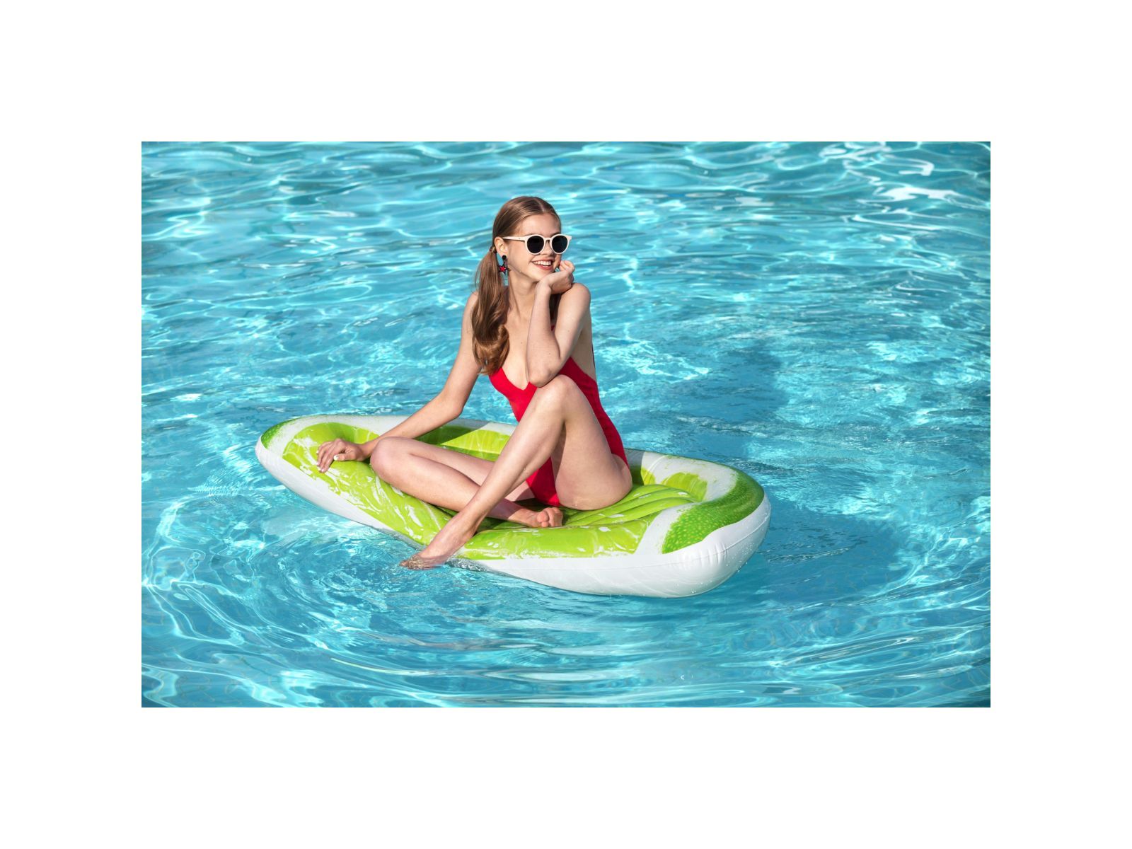 Bestway materassino fashion 3d lime 171x89 cm - Bestway