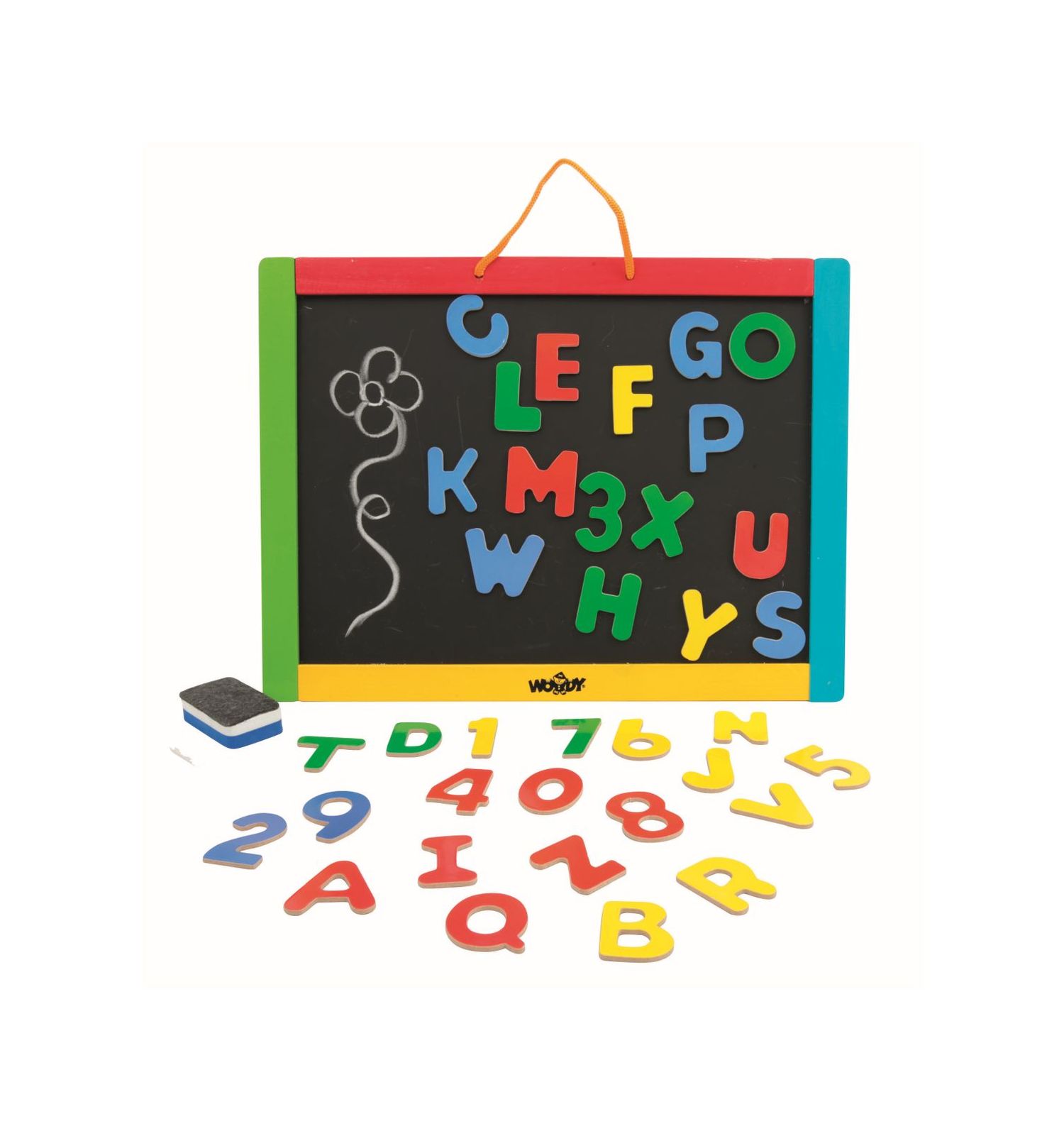 Lavagna in legno 2 lati - CREA MANIA