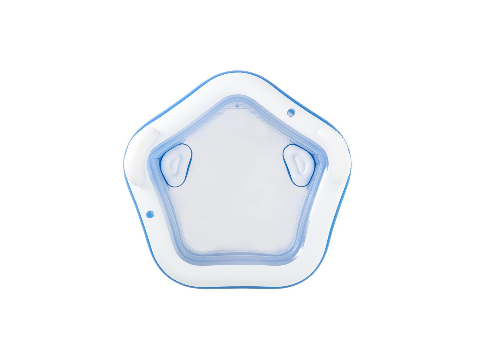 Bestway piscina family pentagono 213x206x69 cm con due sedute, due poggiatesta e due portabicchieri - Bestway