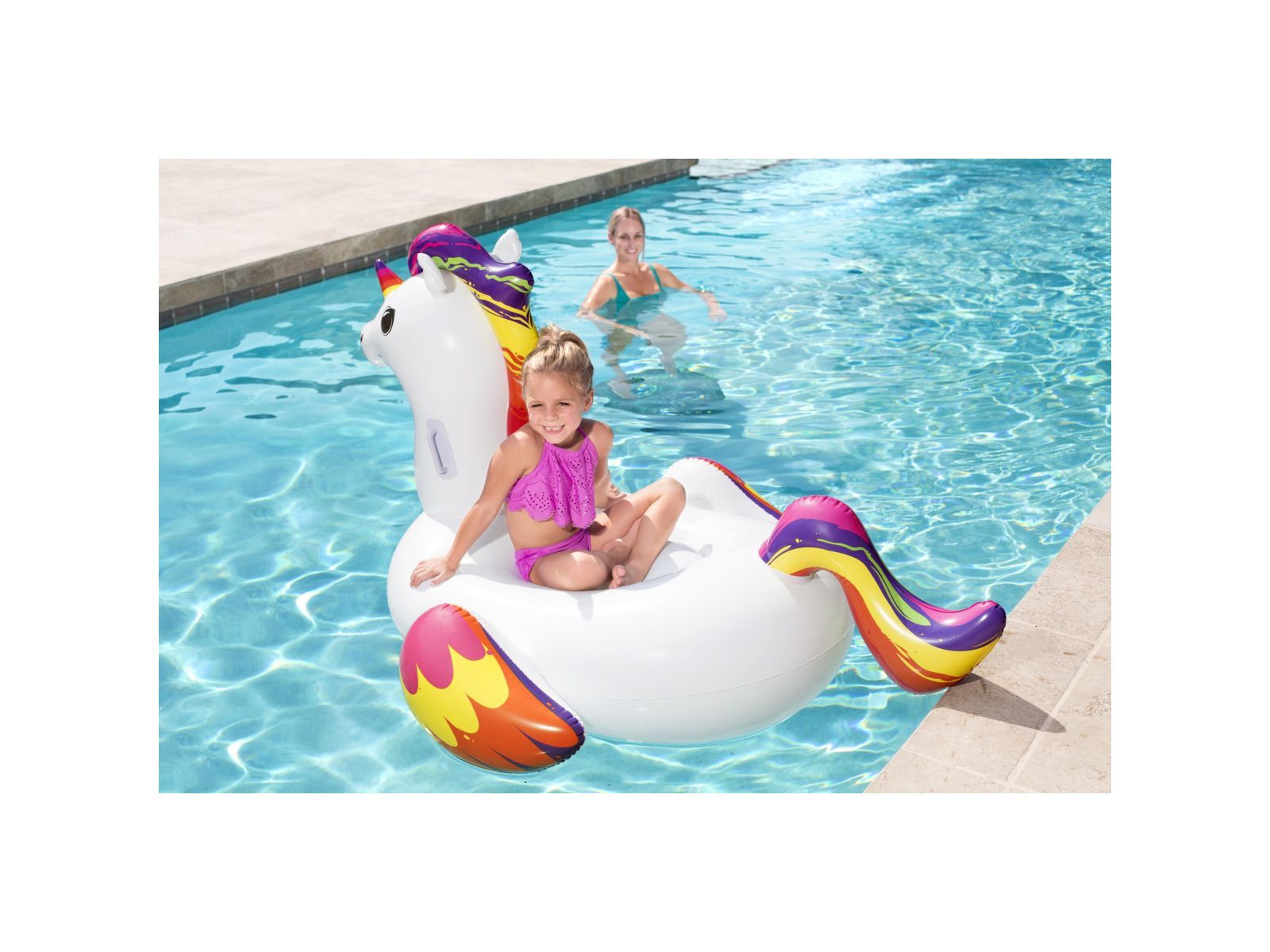 Bestway cavalcabile unicorno fantasy 150x117 cm - Bestway