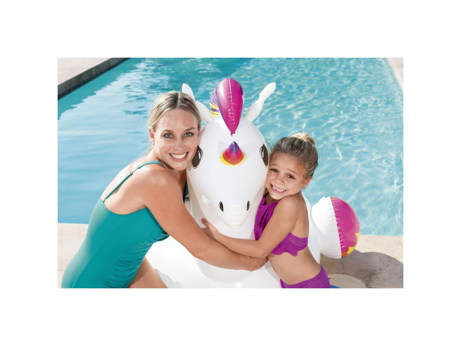 Bestway cavalcabile unicorno fantasy 150x117 cm - Bestway