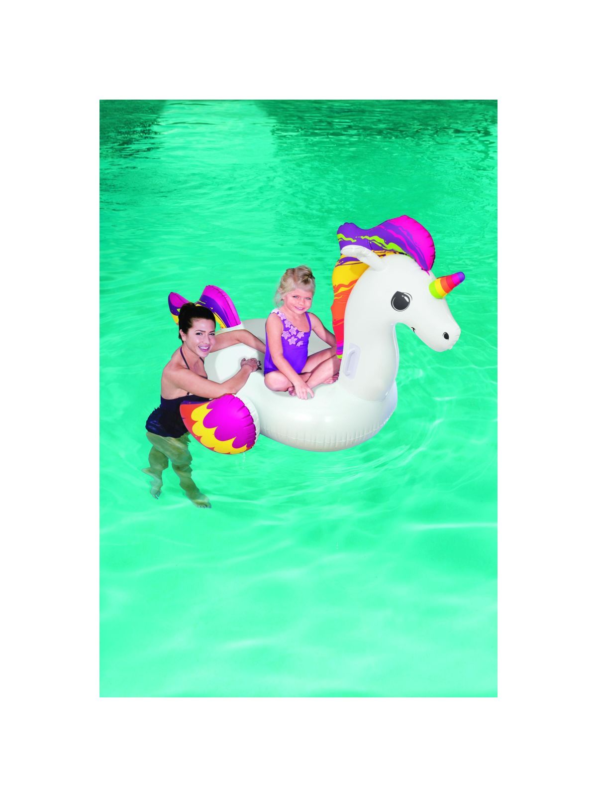 Bestway cavalcabile unicorno fantasy 150x117 cm - Bestway