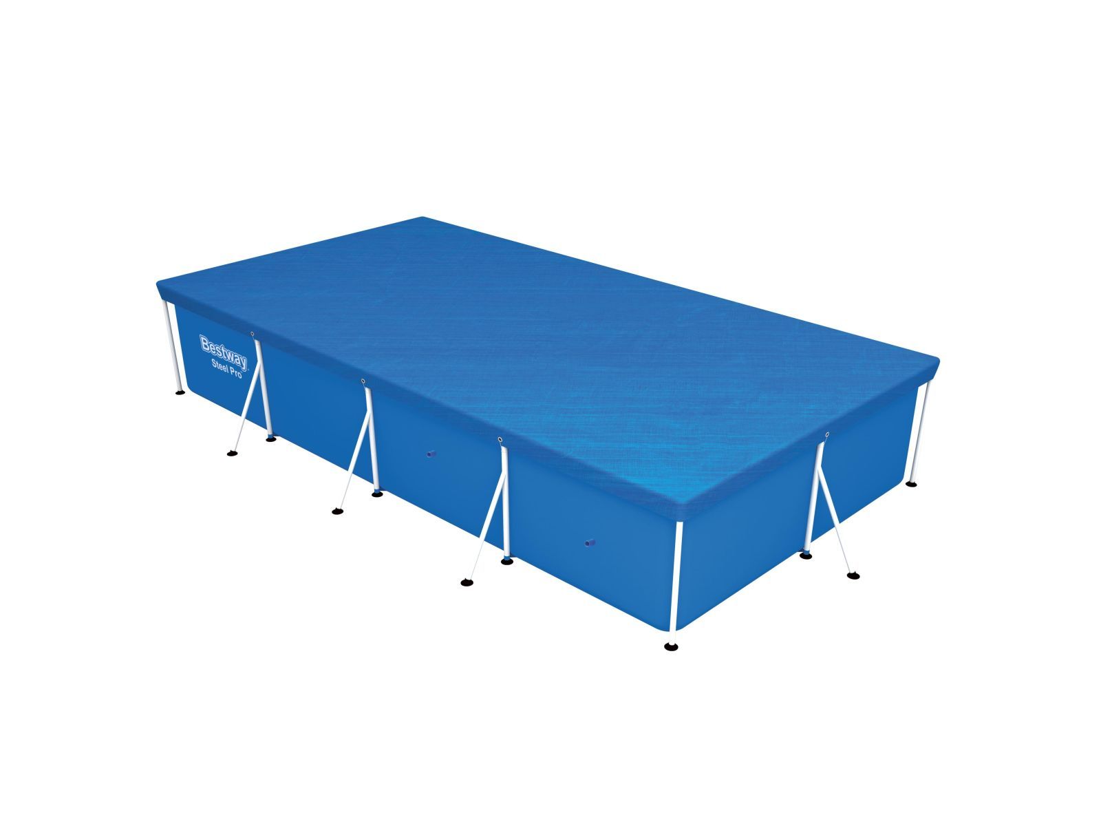 Bestway copripiscina steel pro frame rettangolare 400x211x81 cm - Bestway