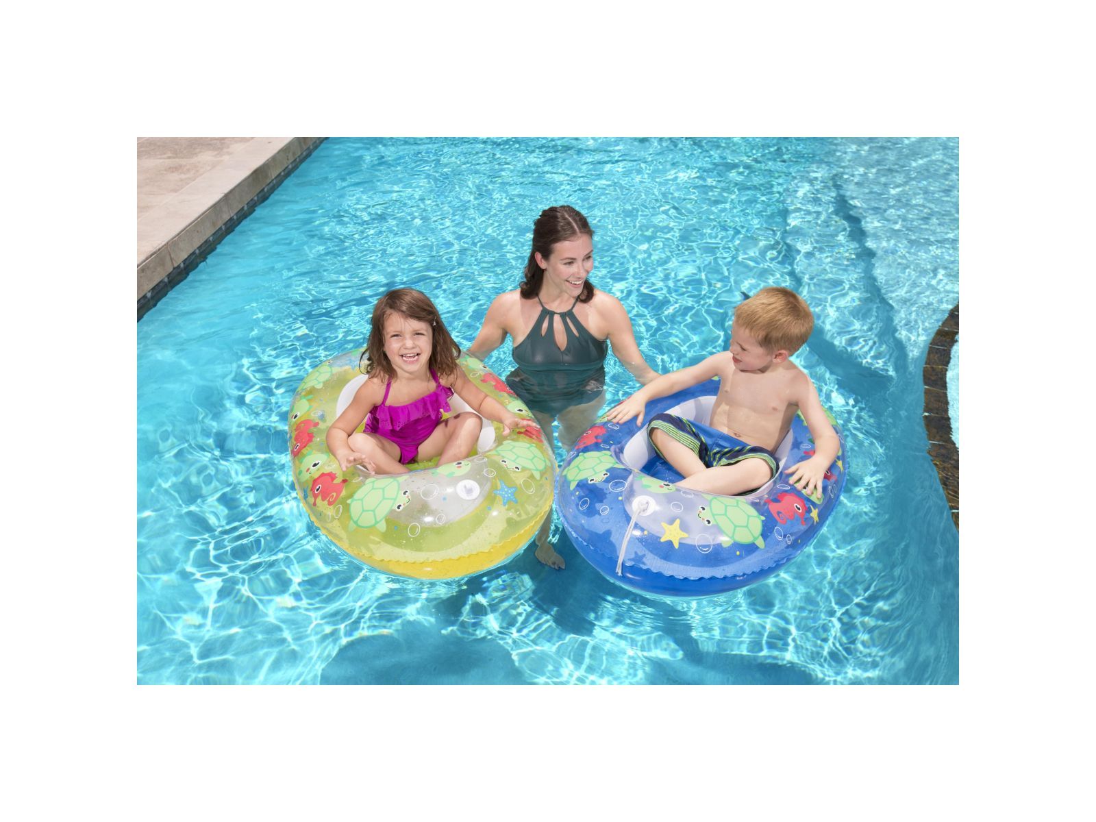 Bestway canottino balena 102x69 cm - Bestway