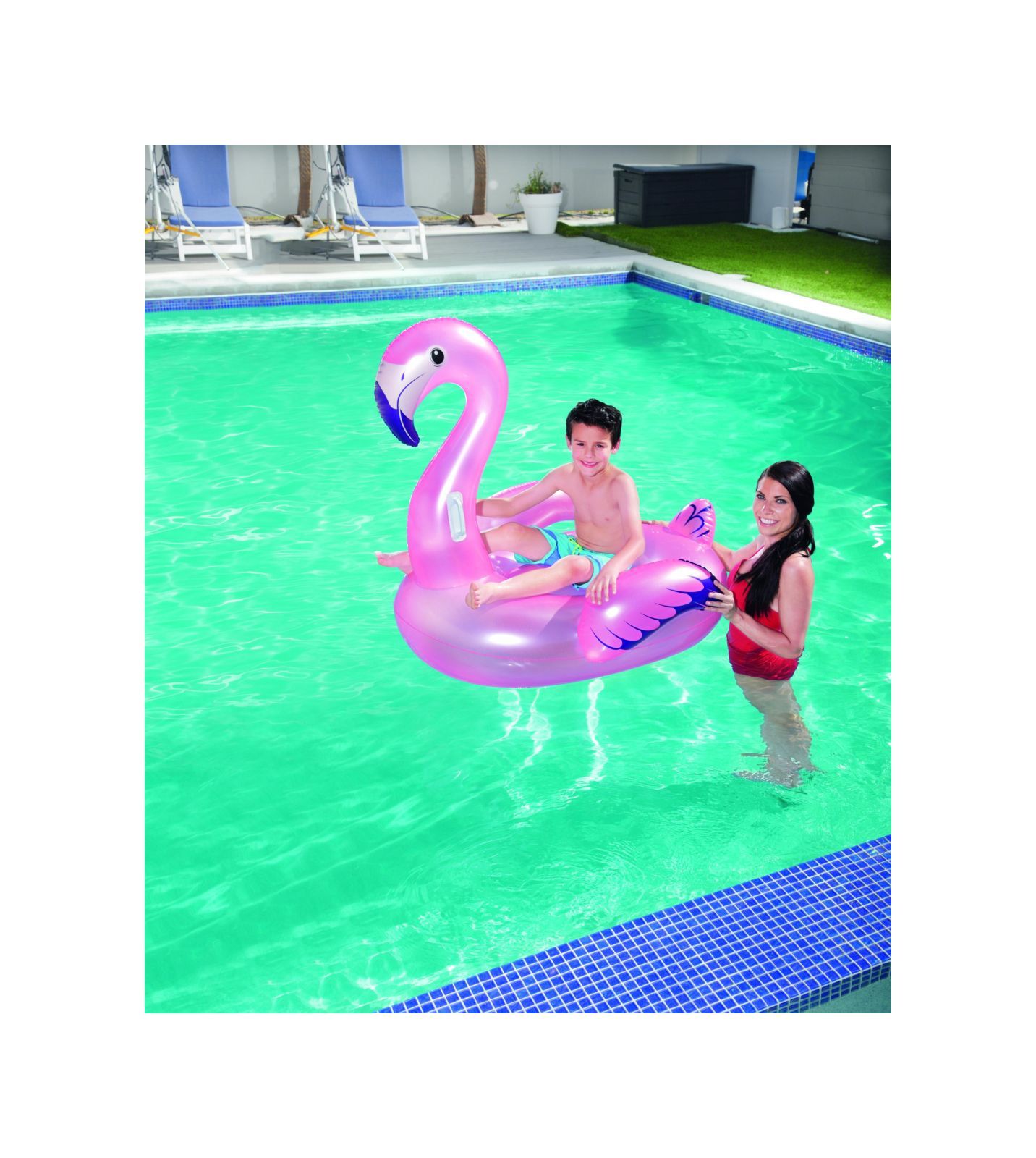 Bestway cavalcabile fenicottero 127x127 cm - Bestway