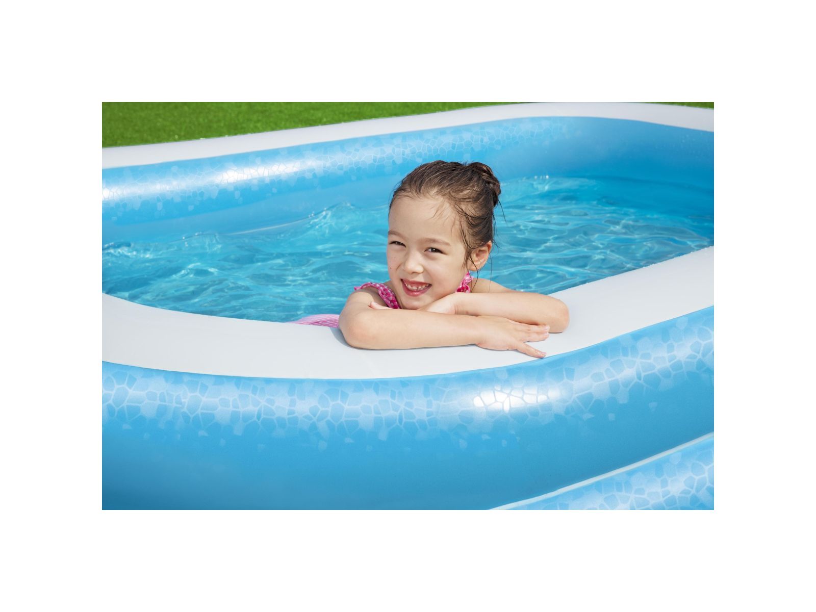 Bestway piscina family rettangolare  a 2 anelli 262x175x51 cm - Bestway