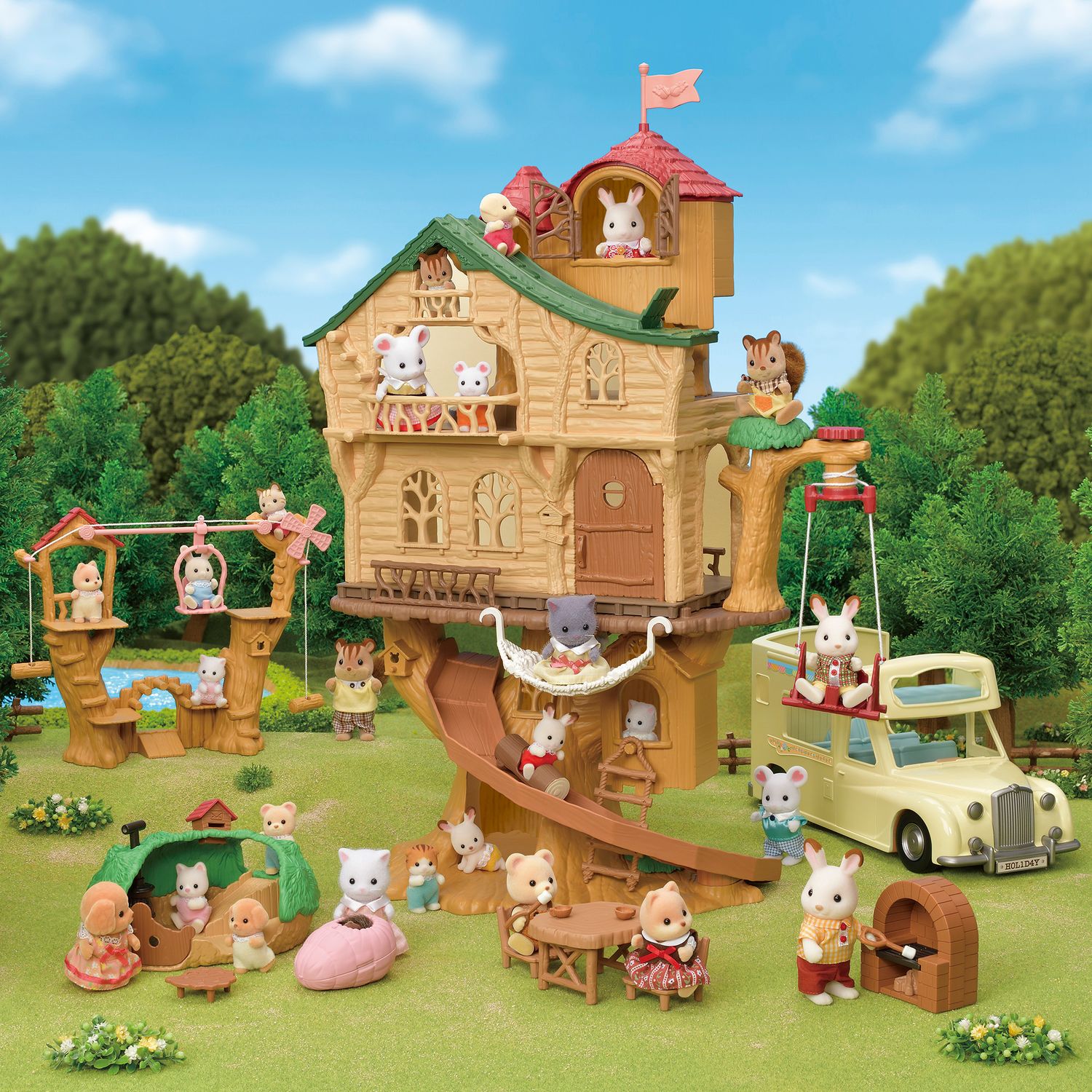 Sylvanian families - casa sull'albero - SYLVANIAN FAMILIES
