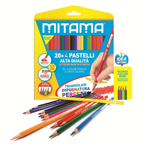 Pastelli mitama triangolari pz. 24 - MITAMA