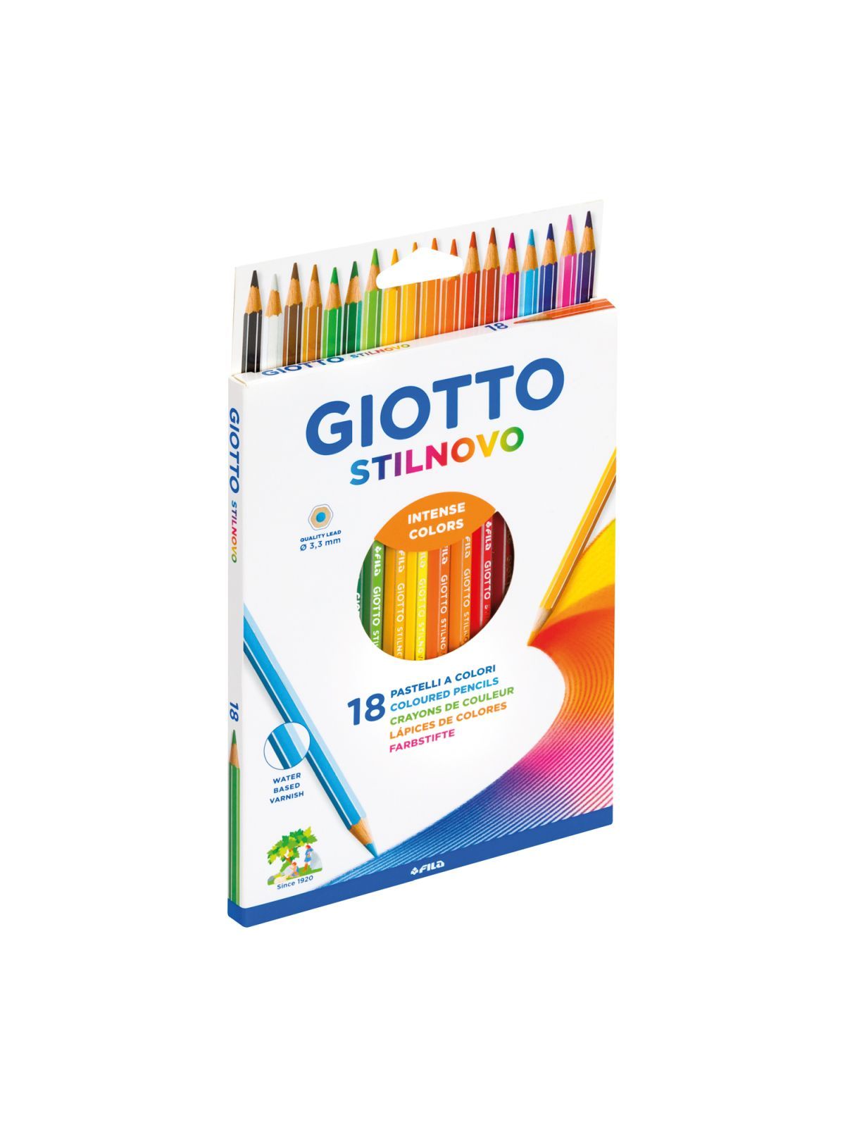Ast. pastelli stilnovo 18 pz - GIOTTO