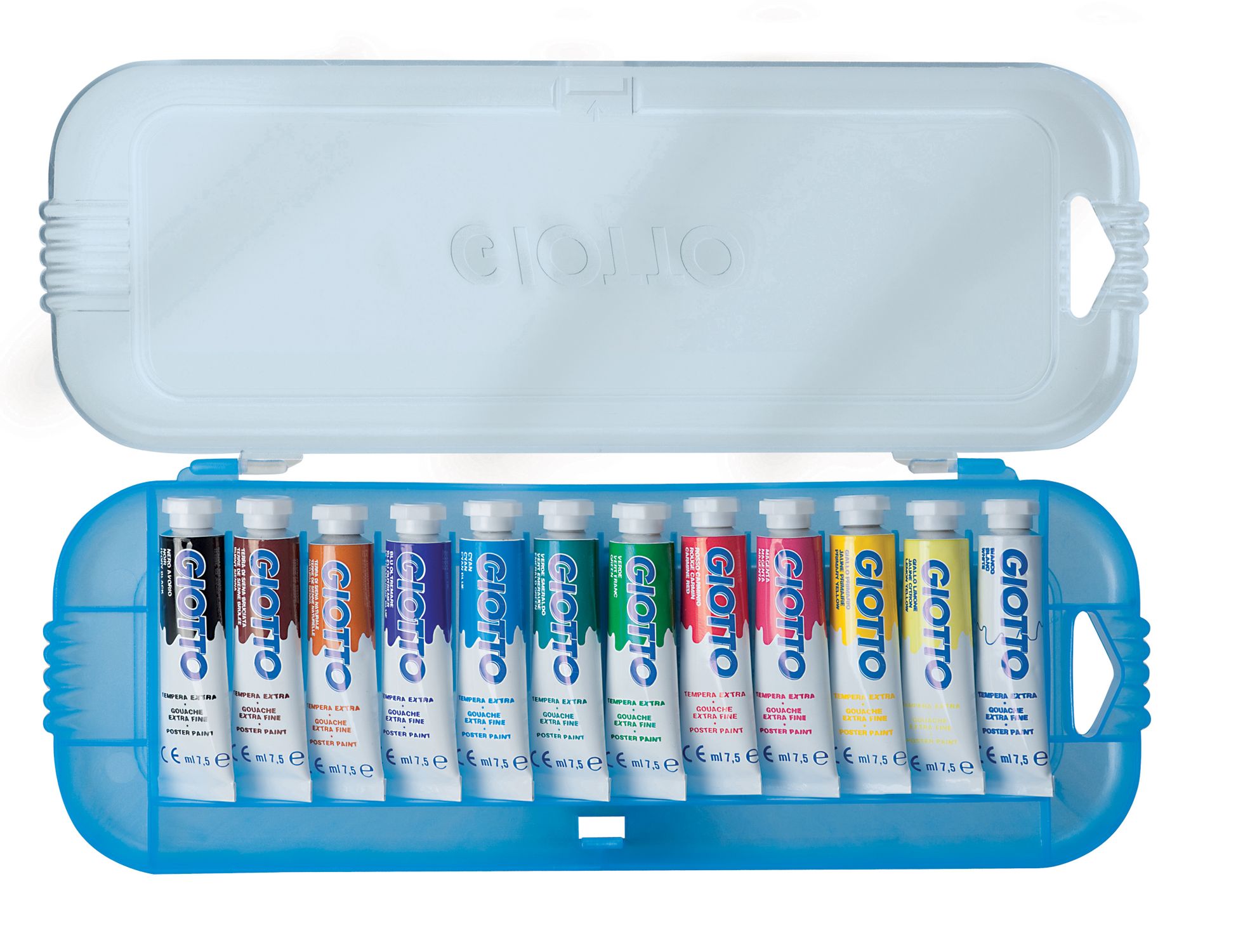 Giotto tempera extra 12 pz x 7,5 ml - GIOTTO