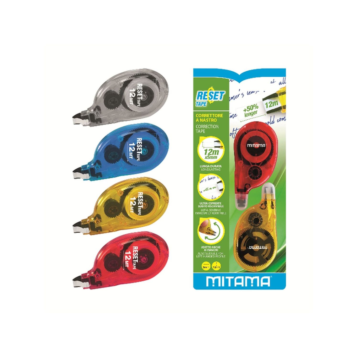 Correttore a nastro mitama reset pz. 2 - 