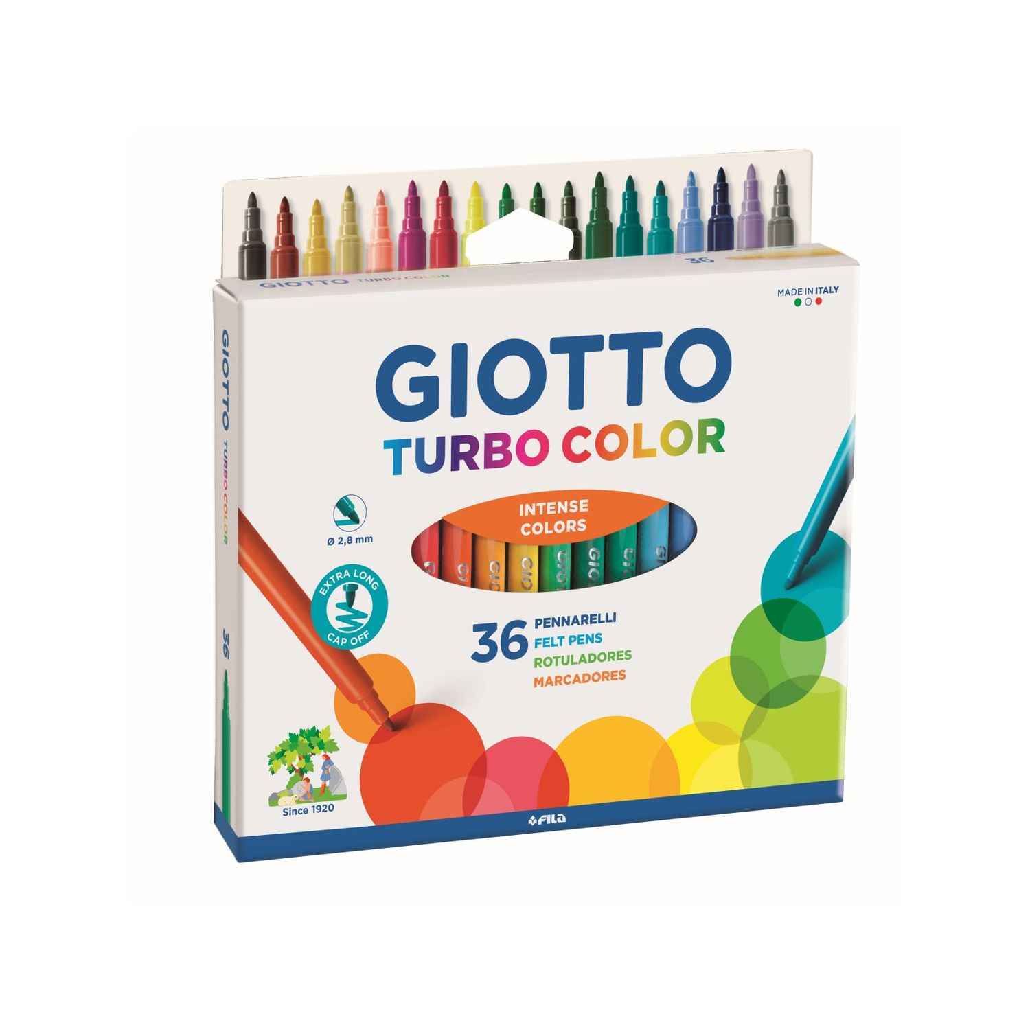 Ast giotto turbo color 36 pz - GIOTTO