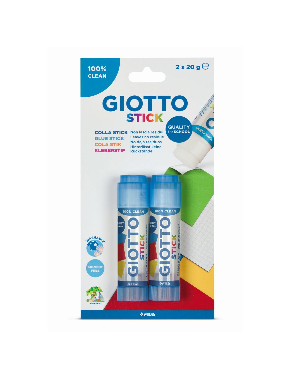 Bl giotto colla stick 2 x 20 gr - GIOTTO