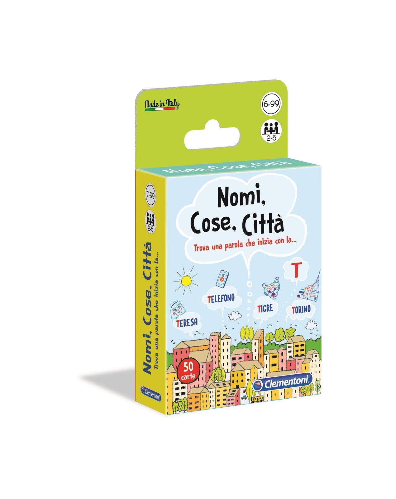 Clementoni - 16563 - nomi, cose, città - CLEMENTONI