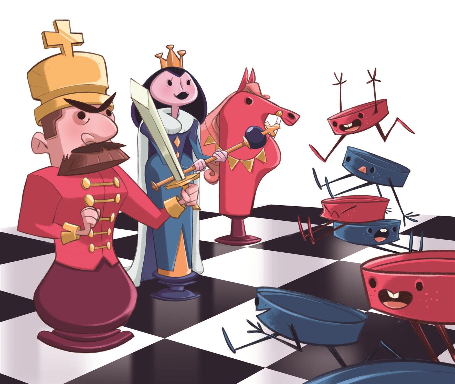 Clementoni - 16292 - scacchi & dama - CLEMENTONI