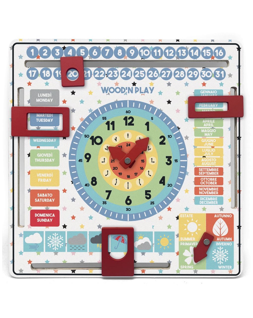 Calendario didattico - WOOD 'N' PLAY