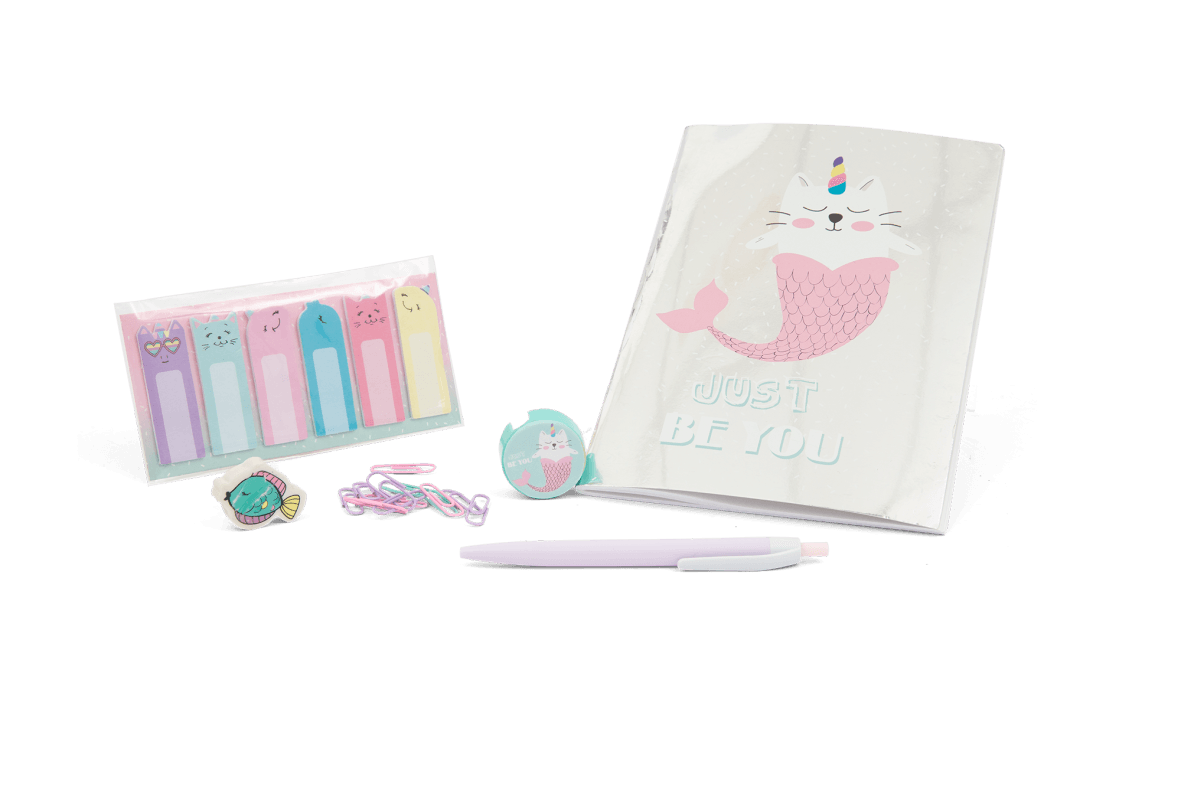 Stationery bag - bustina con set notebook - CREA MANIA