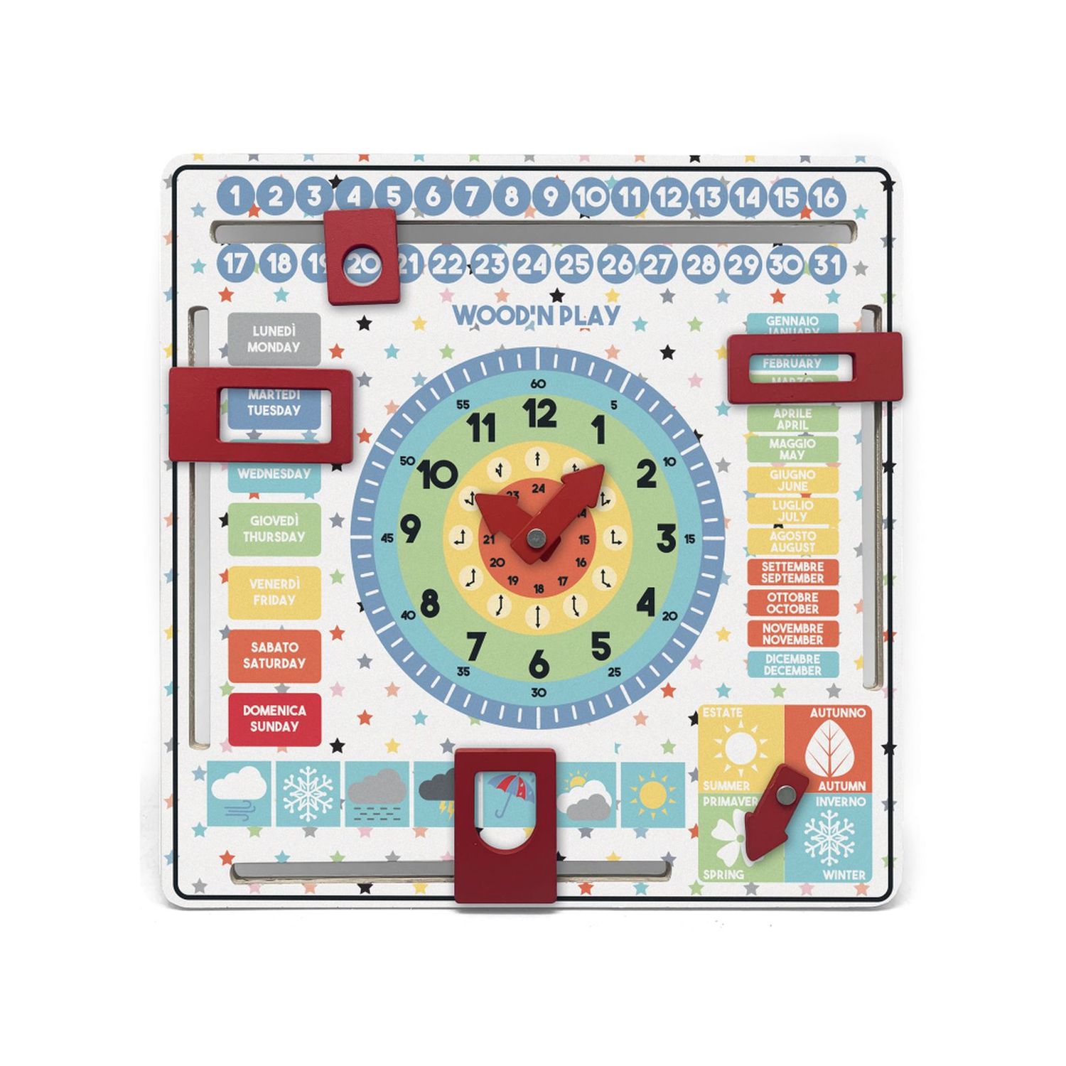 Calendario didattico - WOOD 'N' PLAY