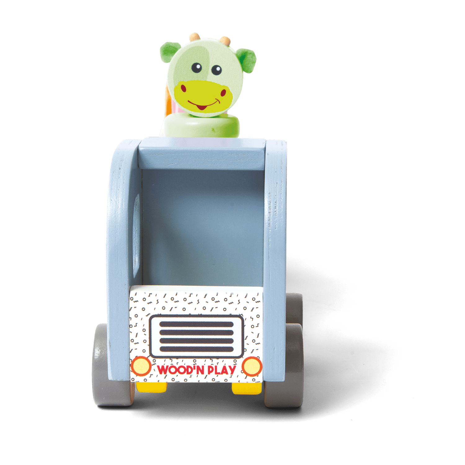 Camion con animali da impilare - WOOD 'N' PLAY