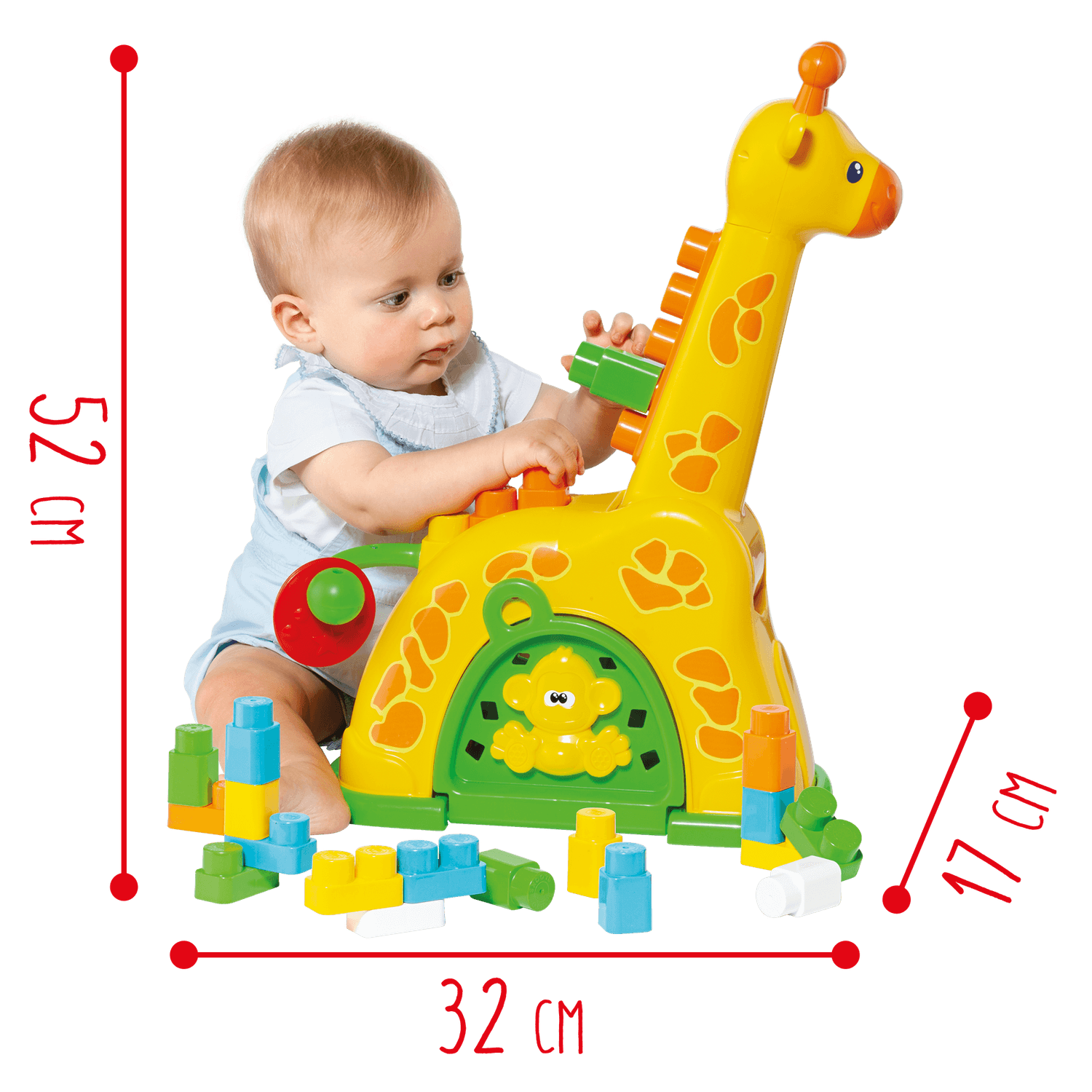 Giraffa multiattività - BABY SMILE