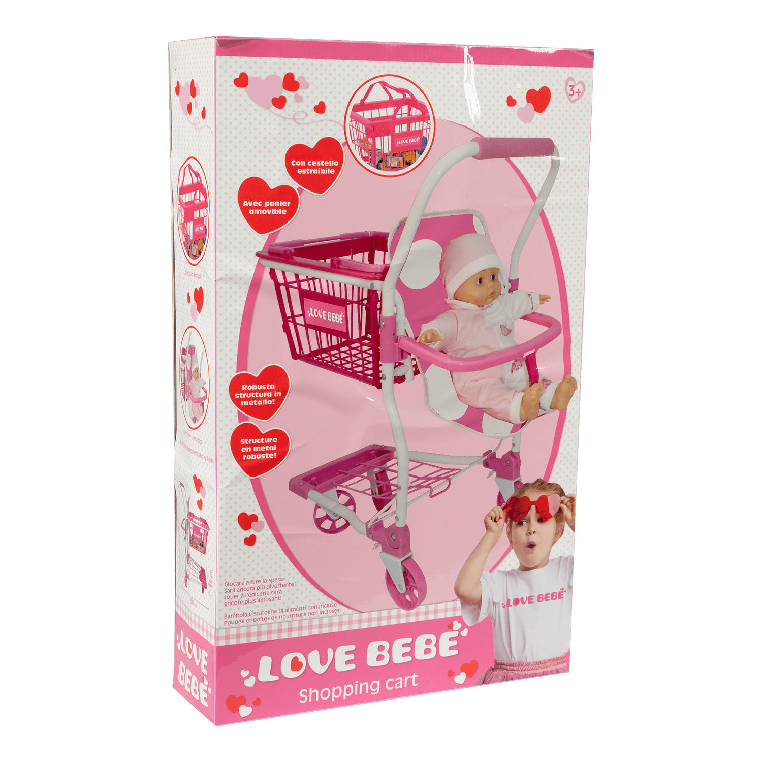 Carrello spesa bebe - LOVE BEBÈ