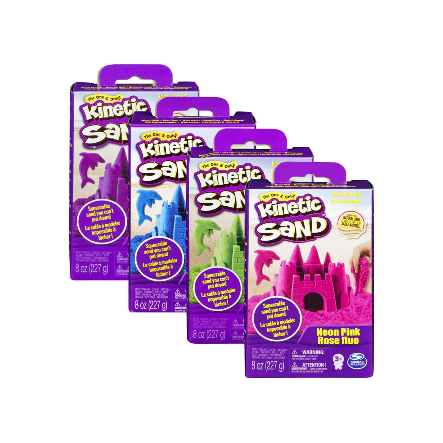 Kinetic sand colori confezione base ass.to - KINETIC SAND