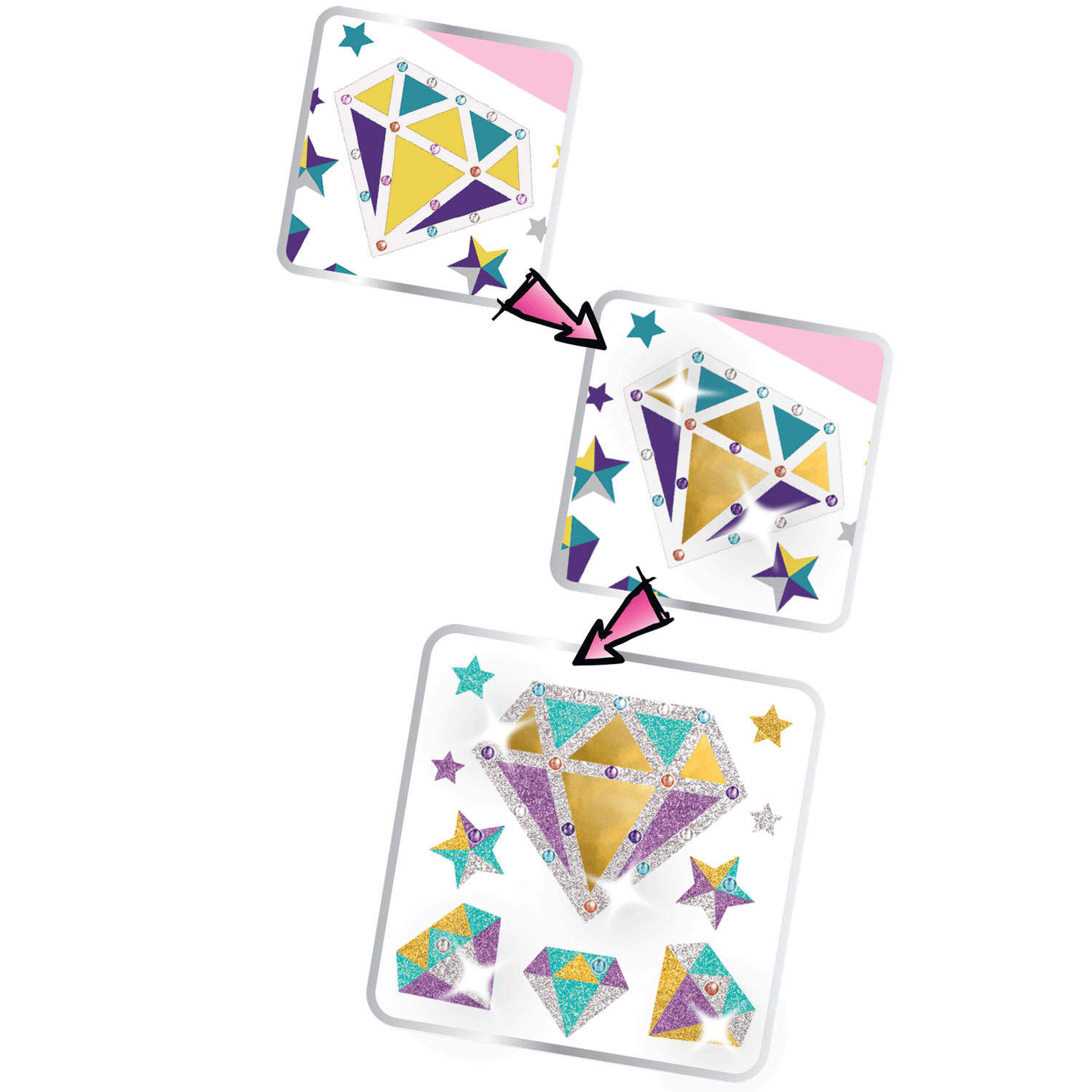 Fabbrica stickers - sparkle studio - CREA MANIA