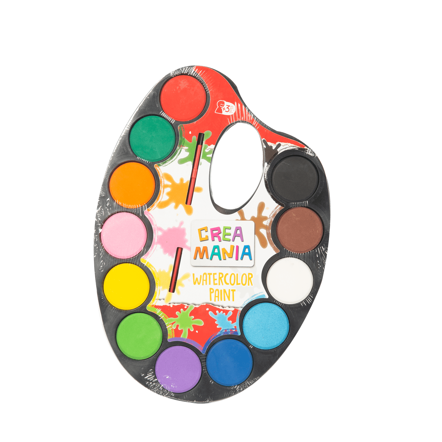 Watercolor paint - tavolozza acquarelli - CREA MANIA