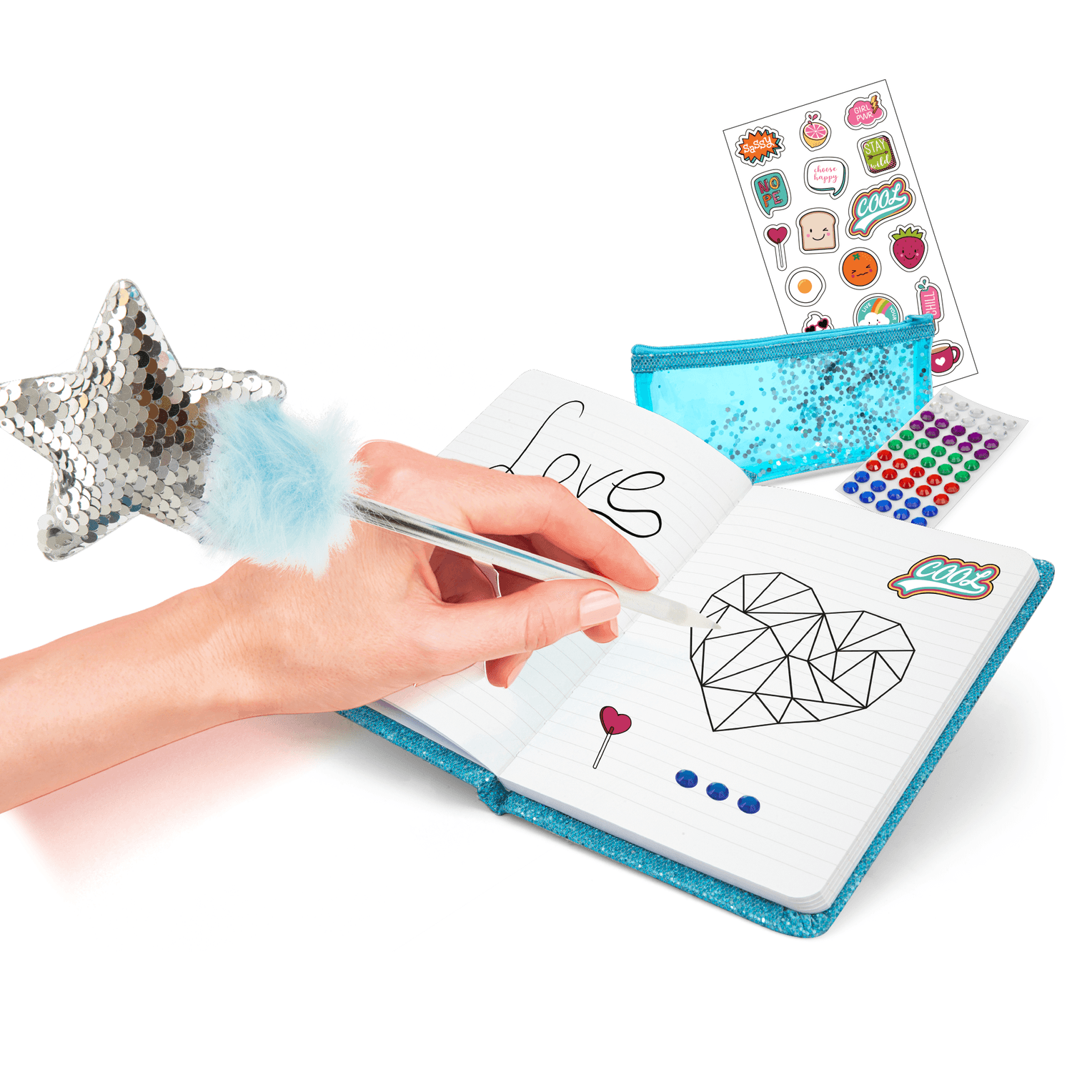 Diario scintillante - CREA MANIA