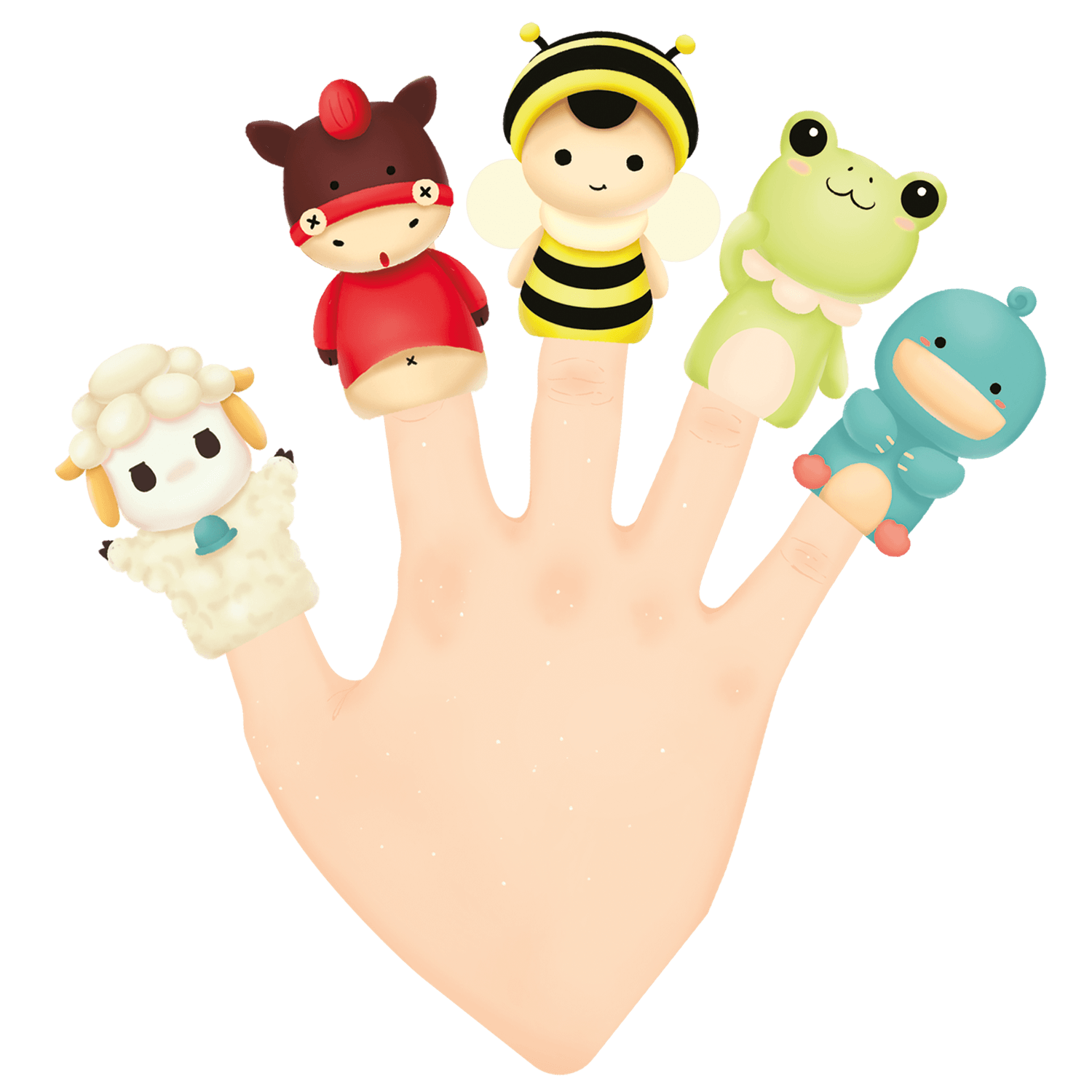 Marionette - finger puppets - BABY SMILE