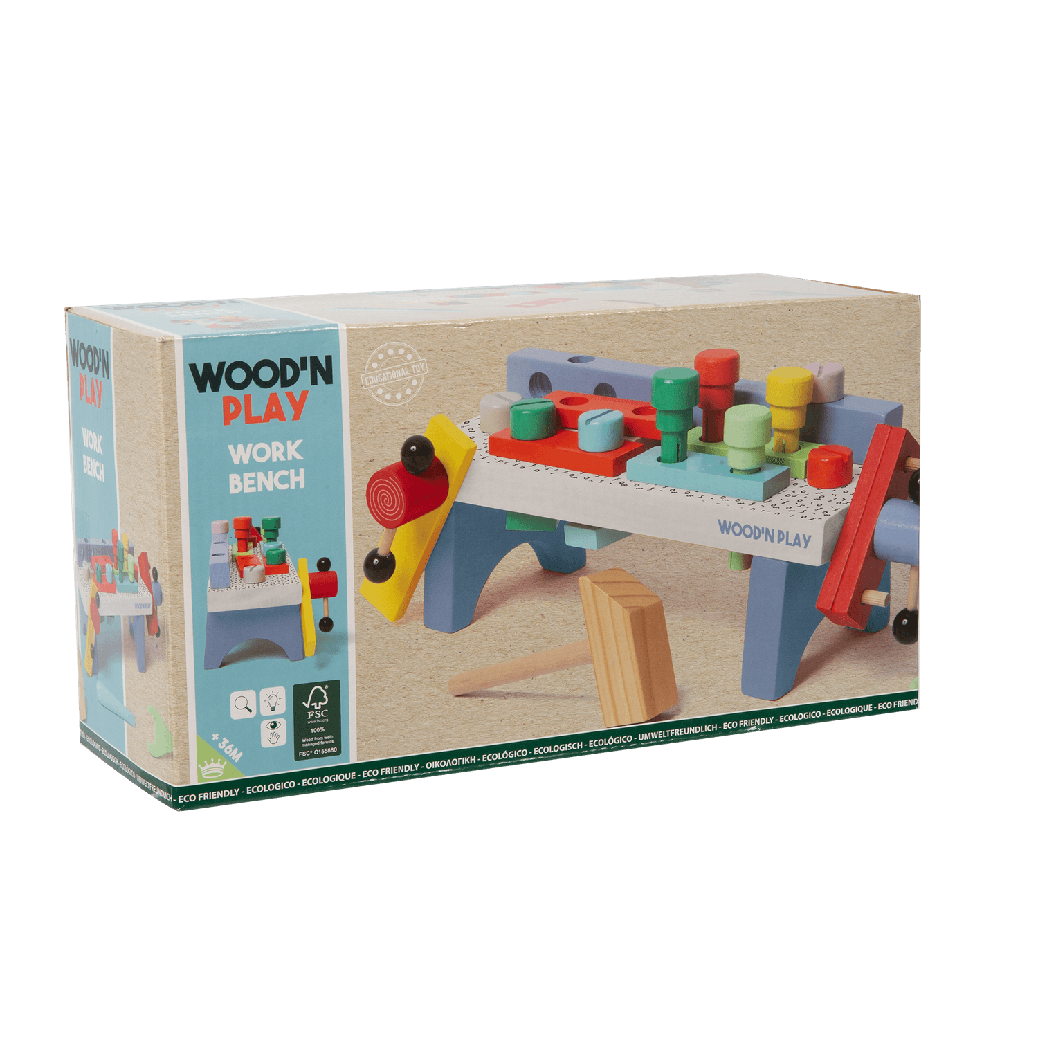 Mini banchetto lavoro - WOOD 'N' PLAY