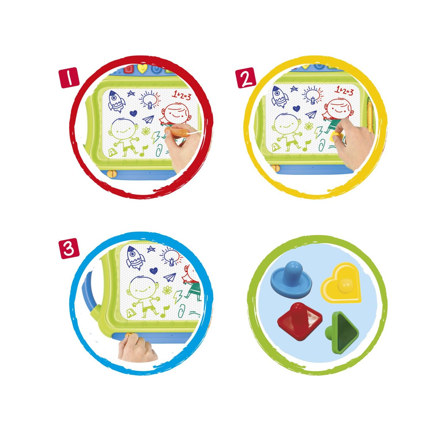 Lavagna magica 2 in 1 - CREA MANIA