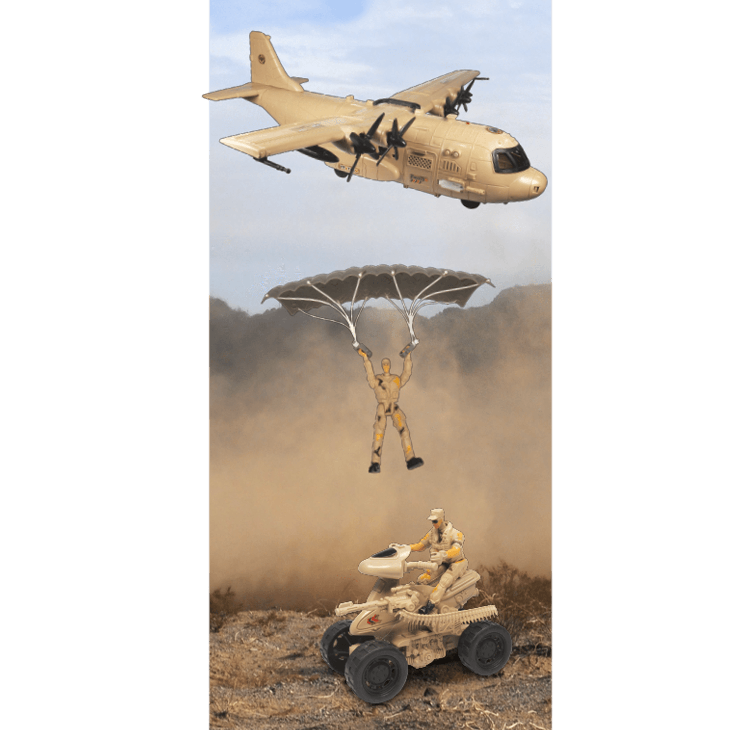 Playset militare - INVINCIBLE HEROES, SUPERSTAR