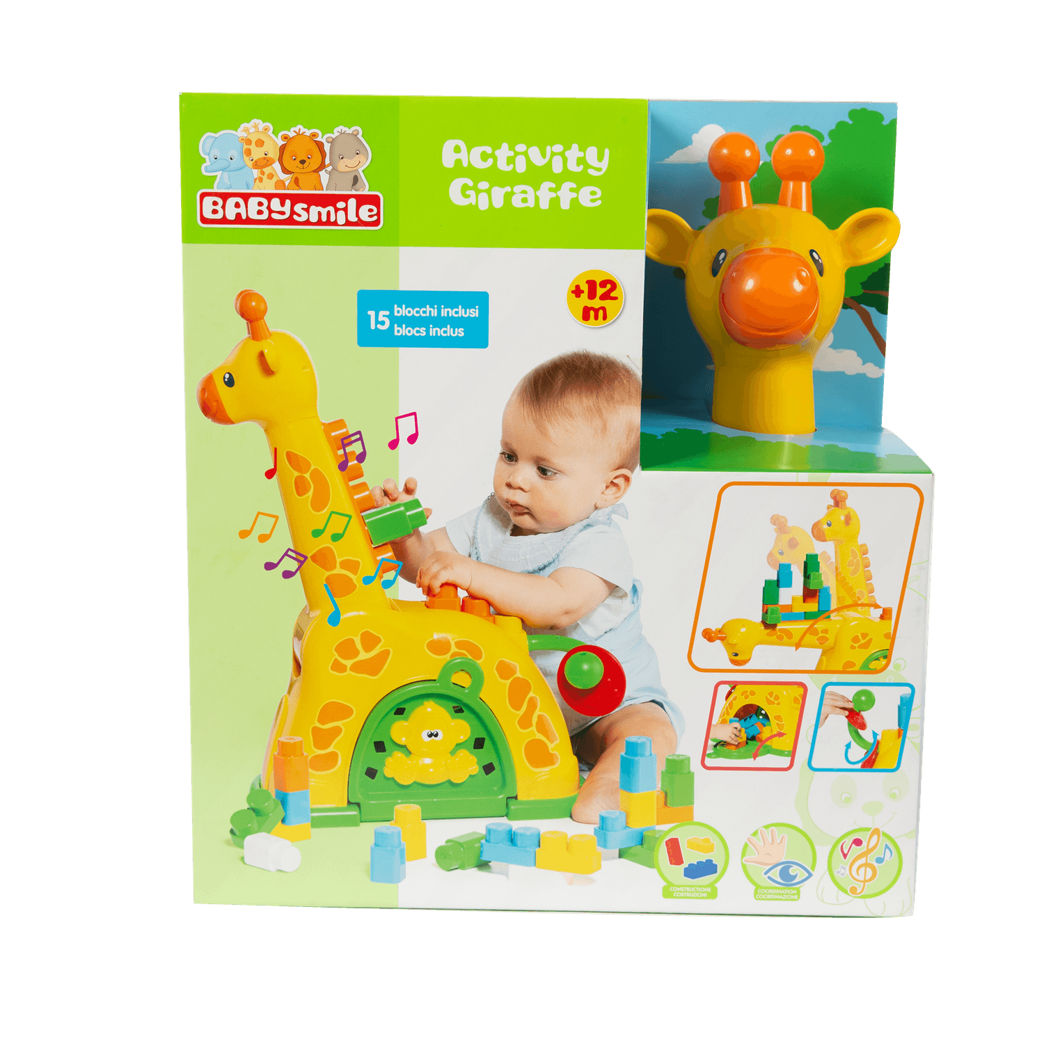 Giraffa multiattività - BABY SMILE