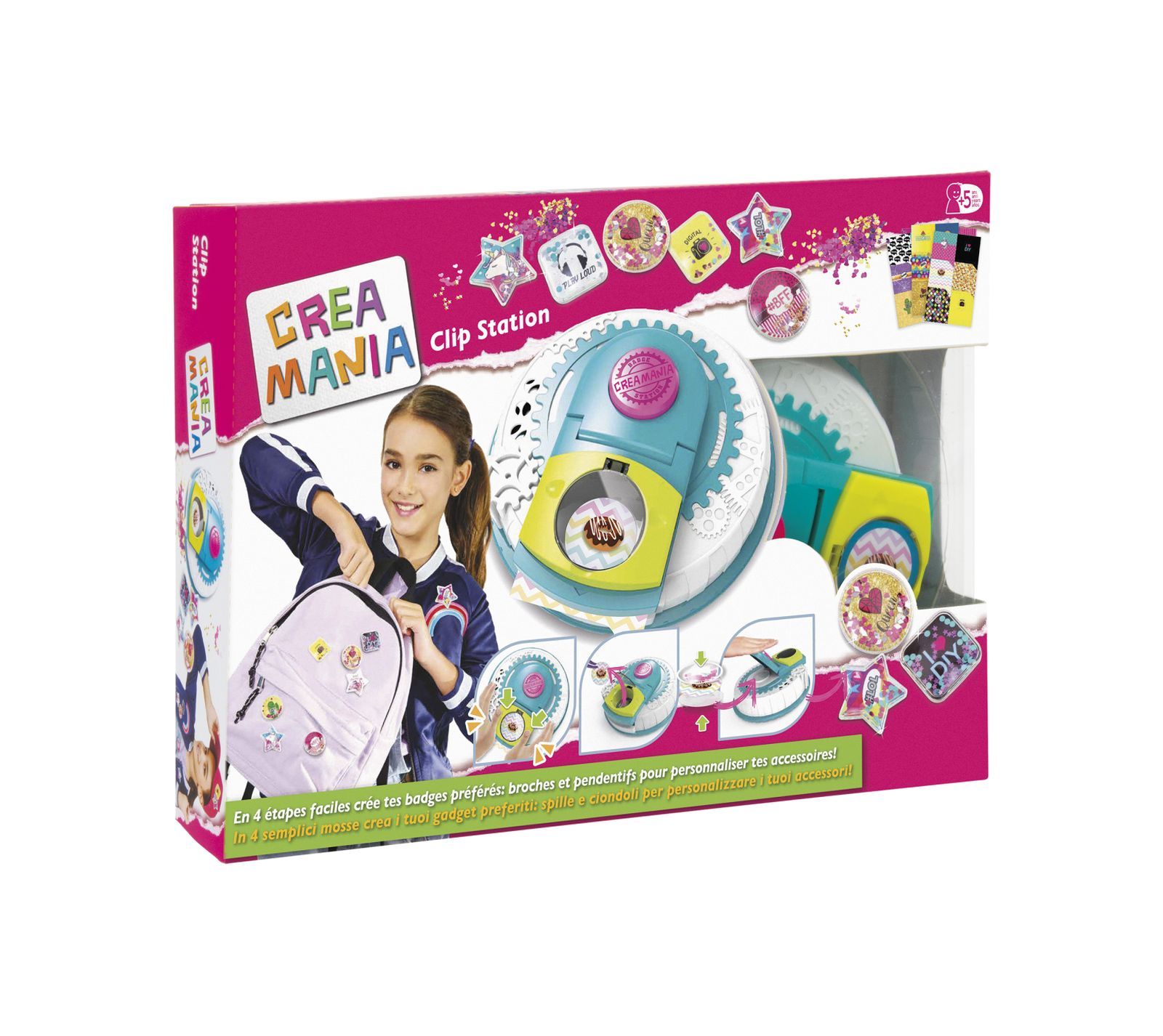 Clip station - la fabbrica delle clip - CREA MANIA