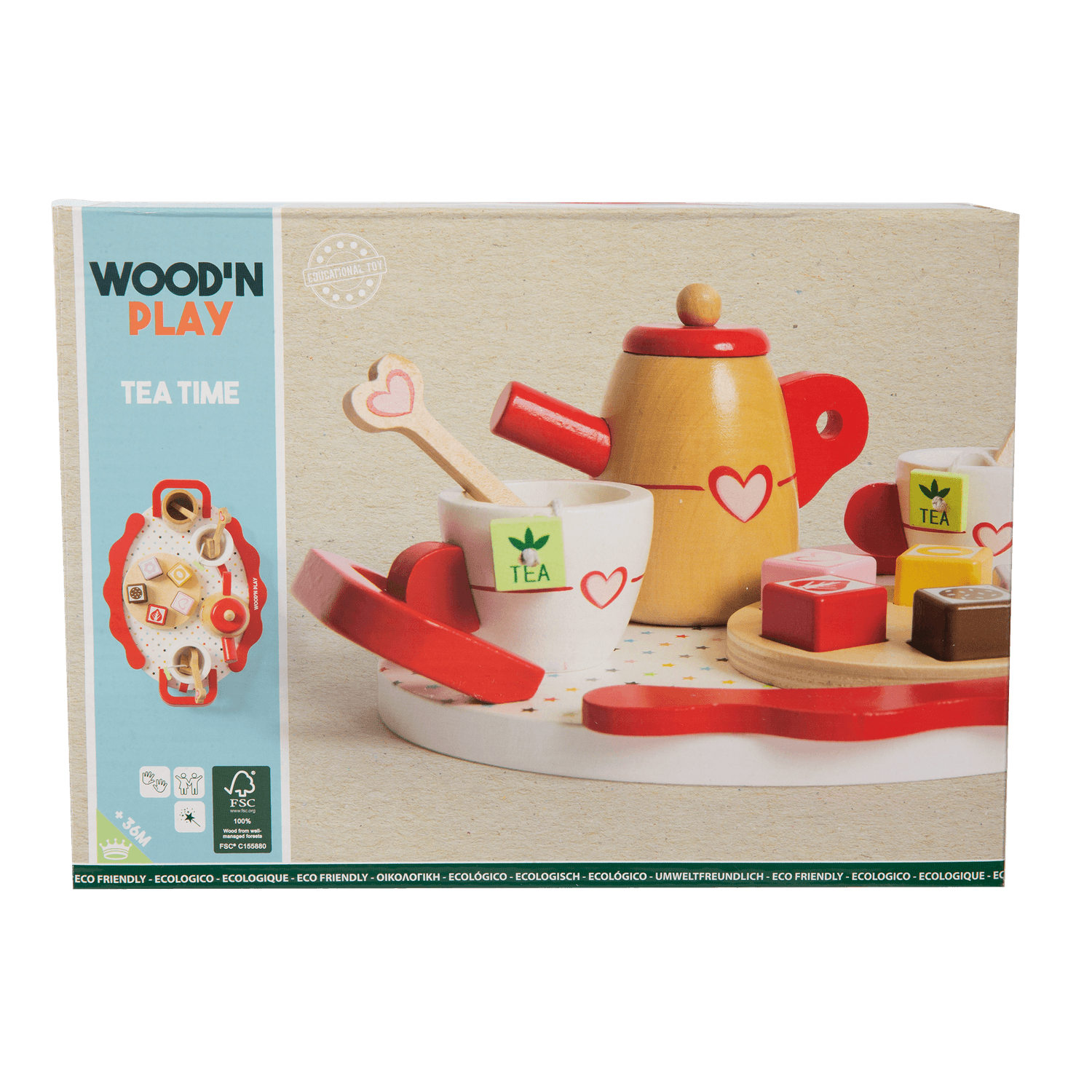 Servizio da tè - WOOD 'N' PLAY