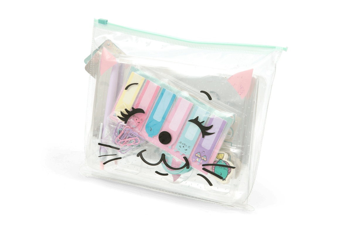 Stationery bag - bustina con set notebook - CREA MANIA