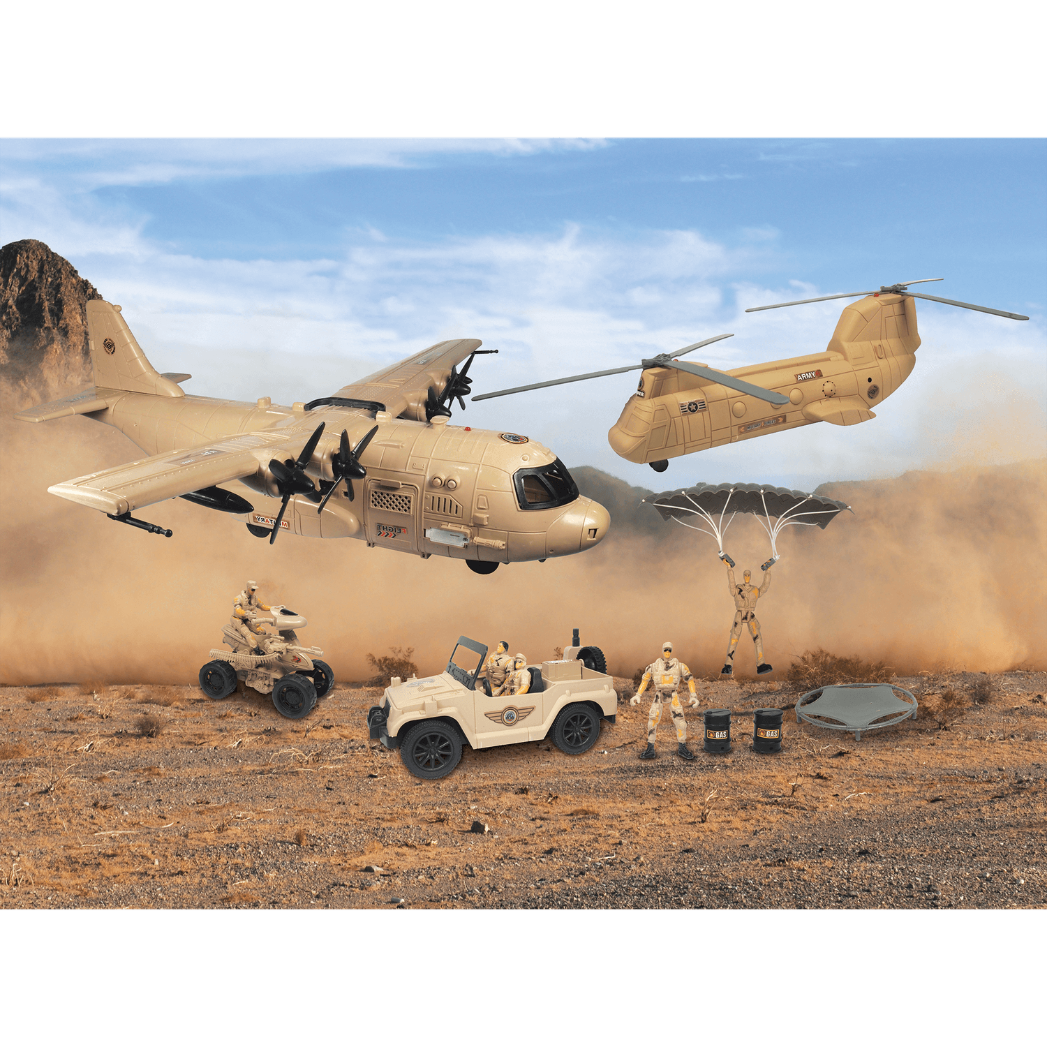 Playset militare - INVINCIBLE HEROES, SUPERSTAR