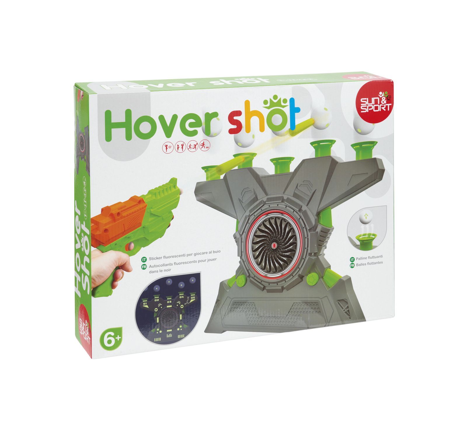 Hover shot - mira e spara - SUN&SPORT