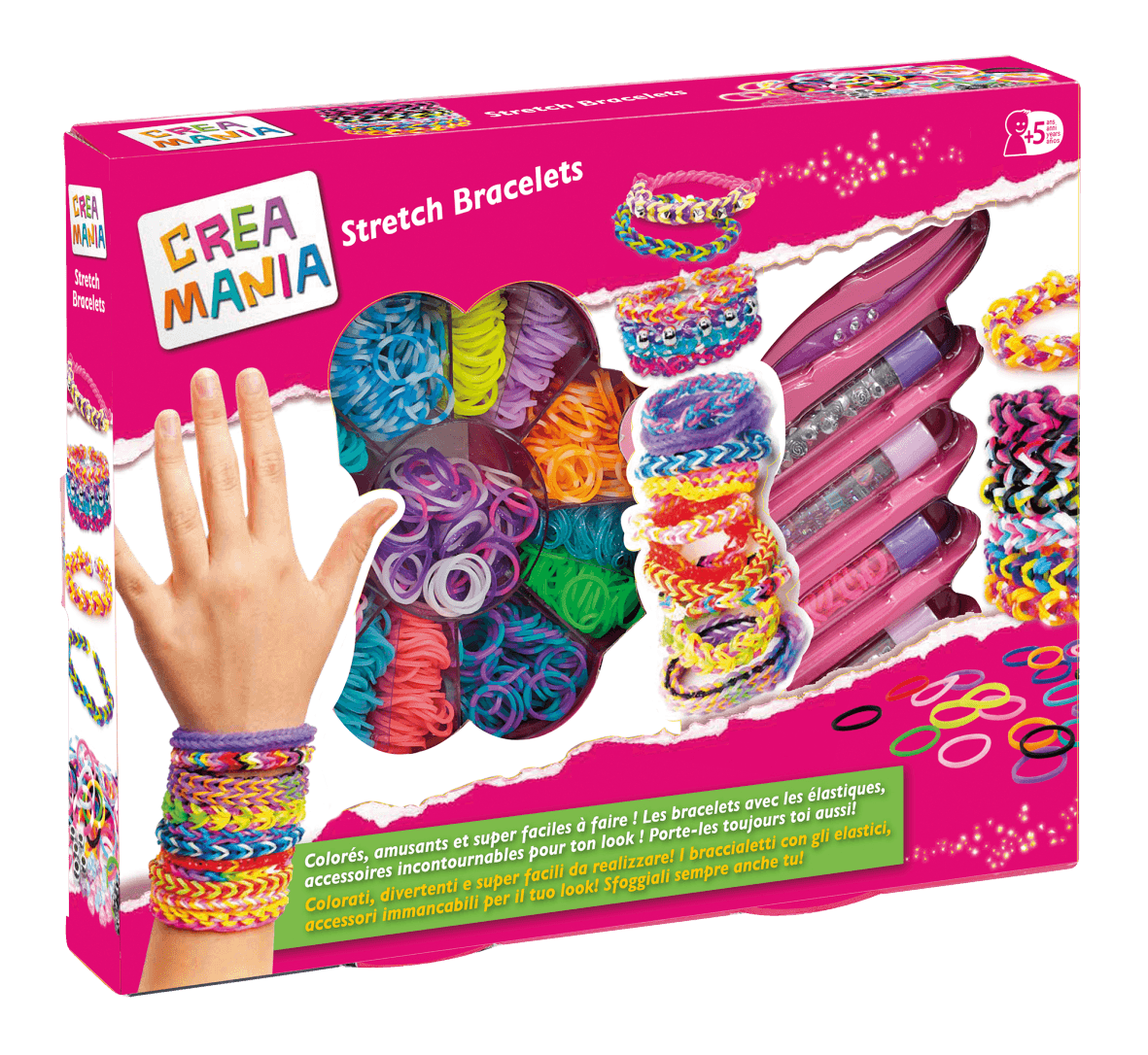 Crea braccialetti con elastici - CREA MANIA