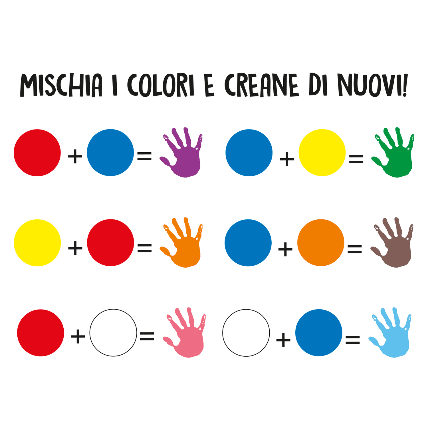 Pasta da modellare arcobaleno - CREA MANIA