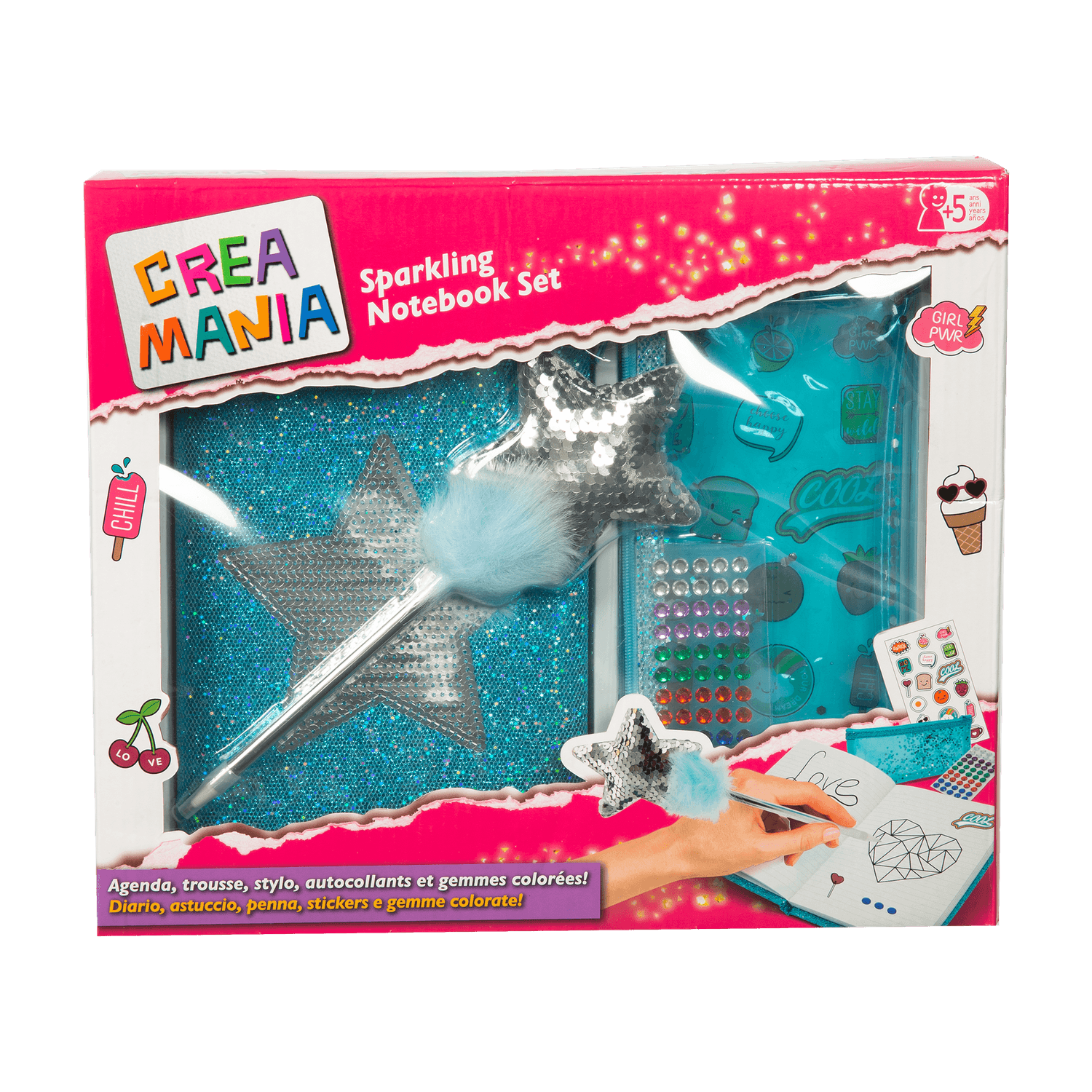 Diario scintillante - CREA MANIA