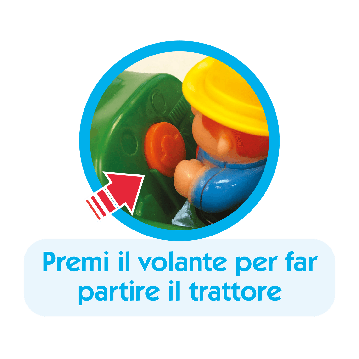 Trattore con animali - farm tractor - BABY SMILE